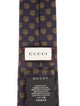 Gucci Pattern Print Silk Tie