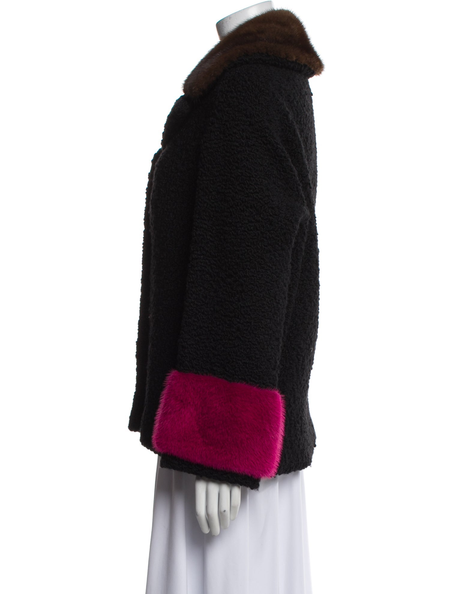 Gucci 2017 Wool Fur Jacket