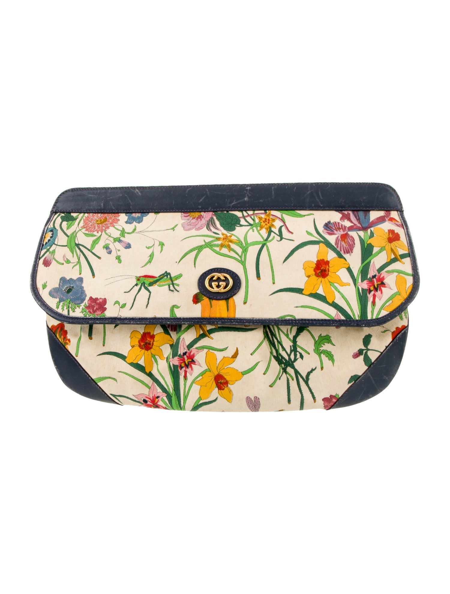 Gucci Flora Clutch Vintage