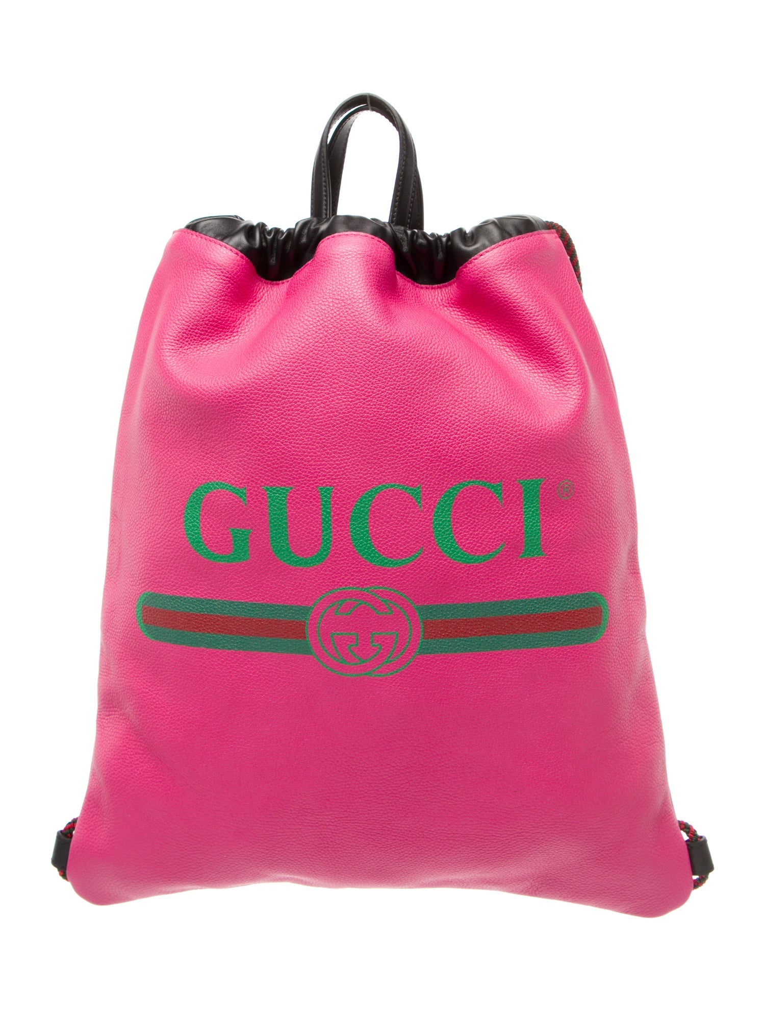 Gucci Web Logo Drawstring
