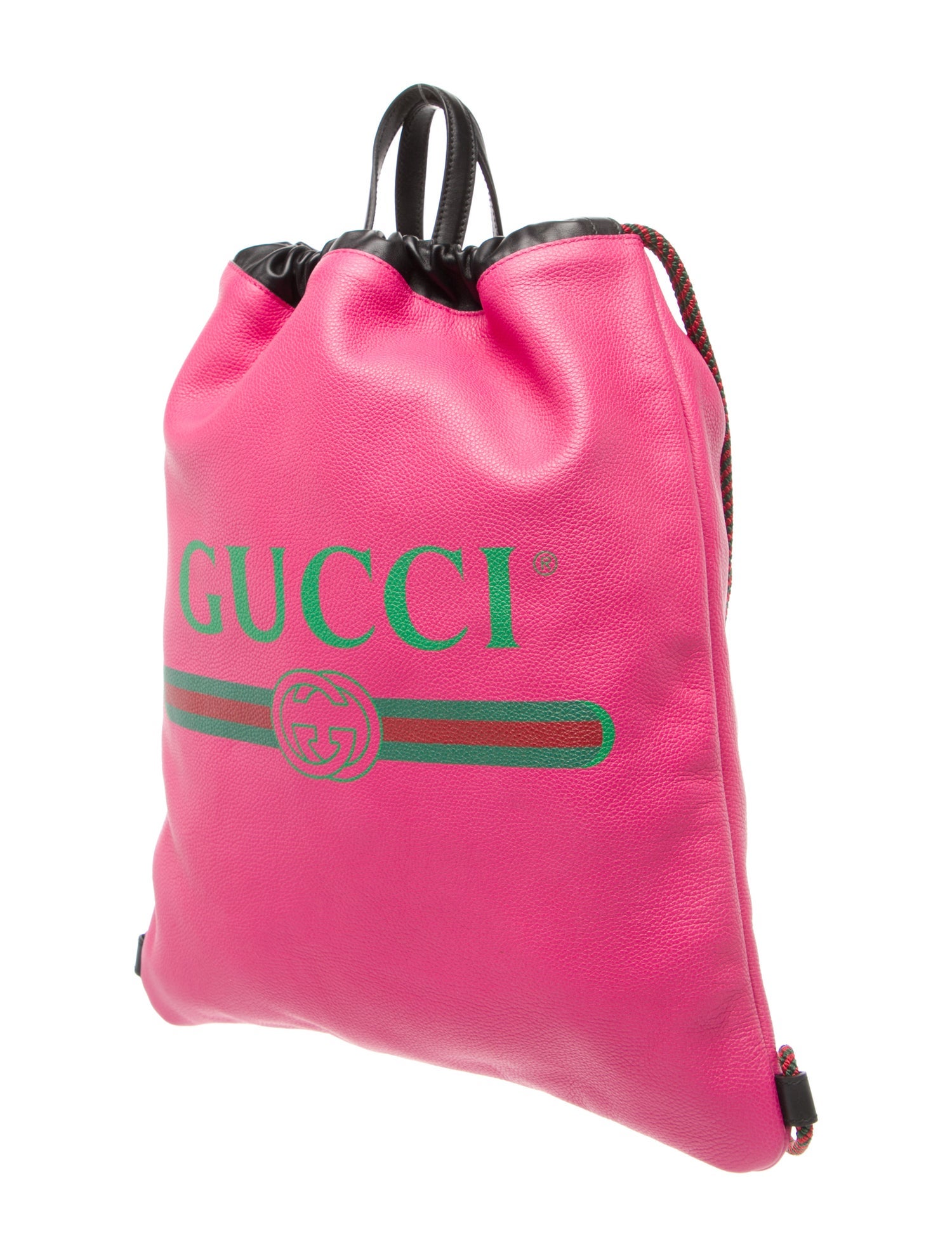 Gucci Web Logo Drawstring