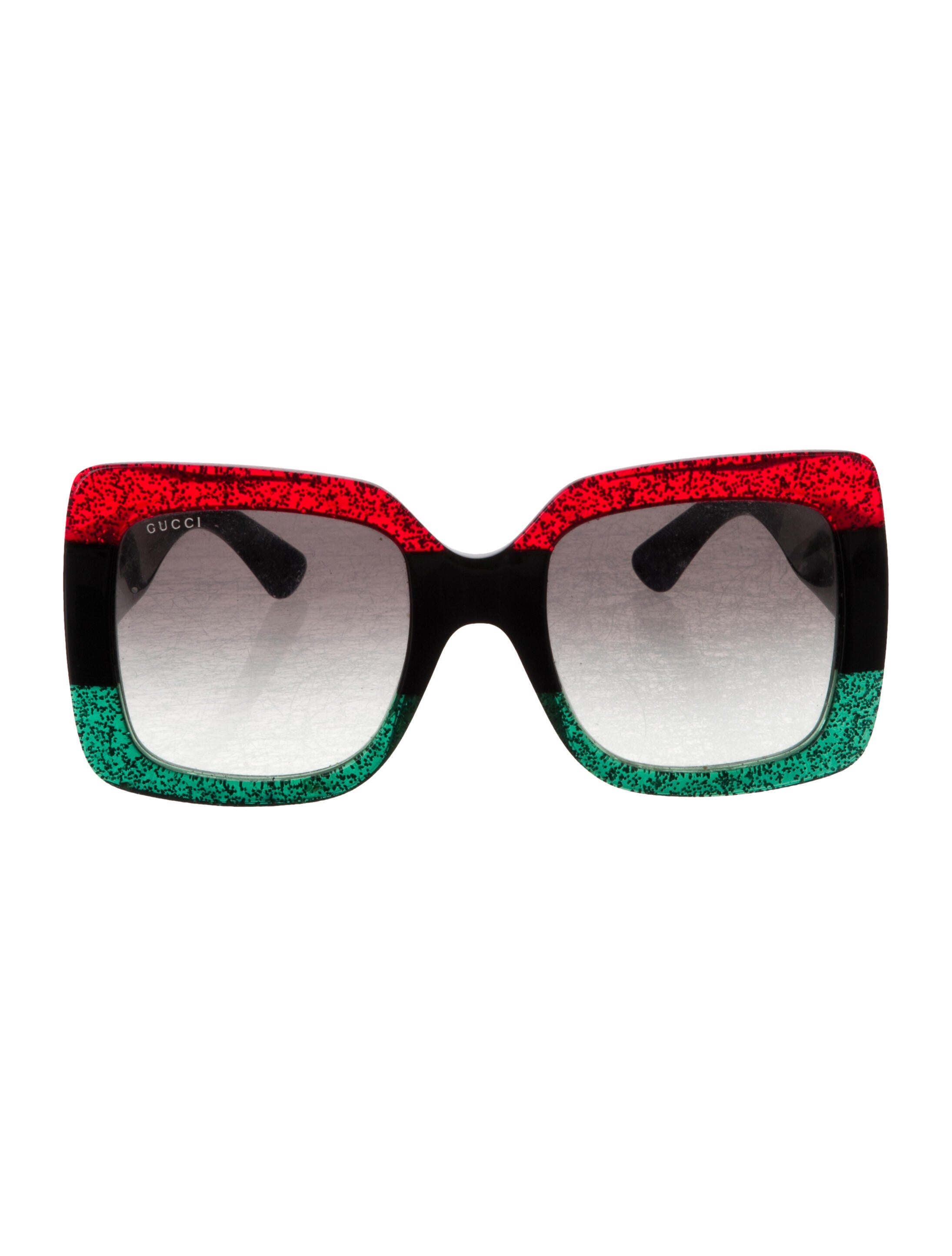 Gucci Interlocking G Logo Oversize Sunglasses