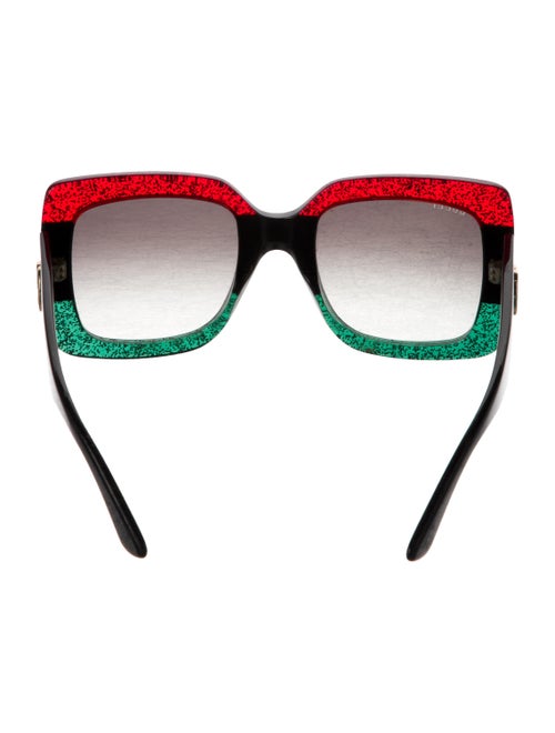 Gucci Interlocking G Logo Oversize Sunglasses