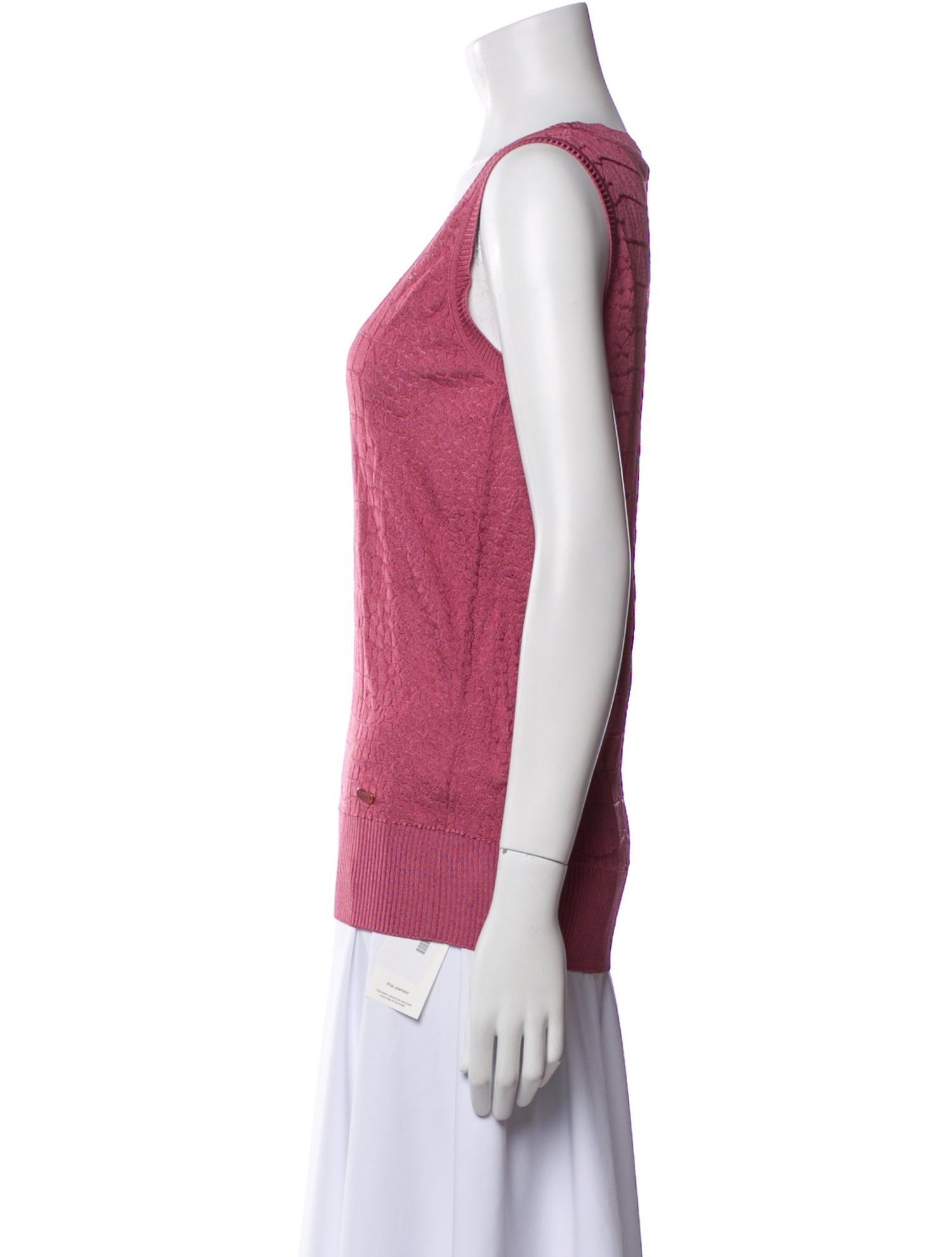 Gucci Scoop Neck Sleeveless Top