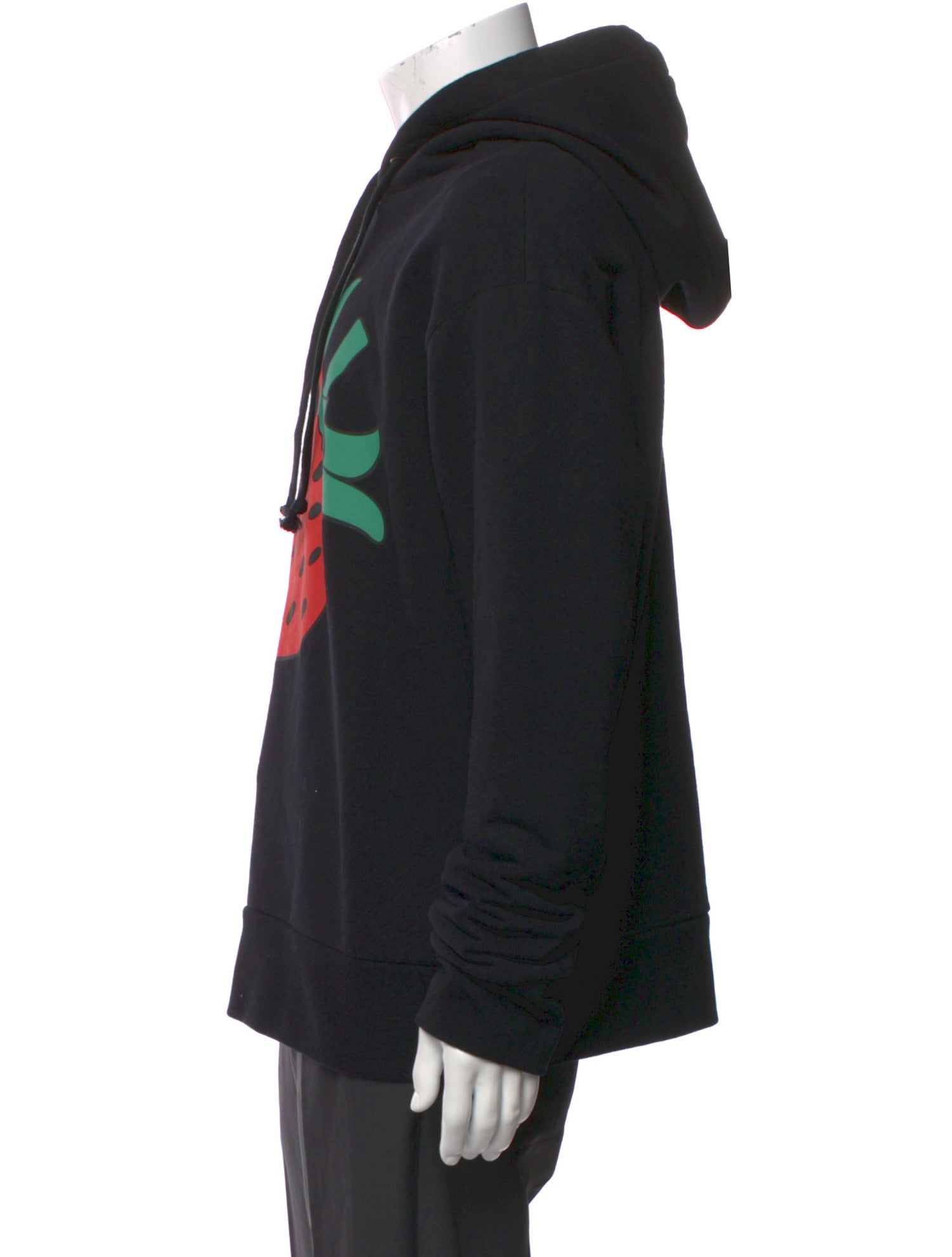 Gucci Graphic Print Crew Neck Hoodie