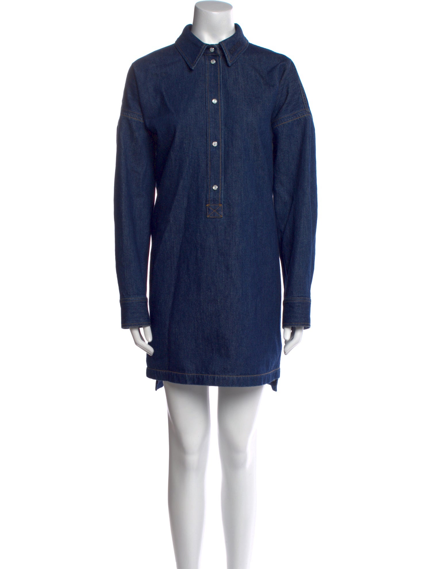 Gucci Mini Denim Dress w/ Tags