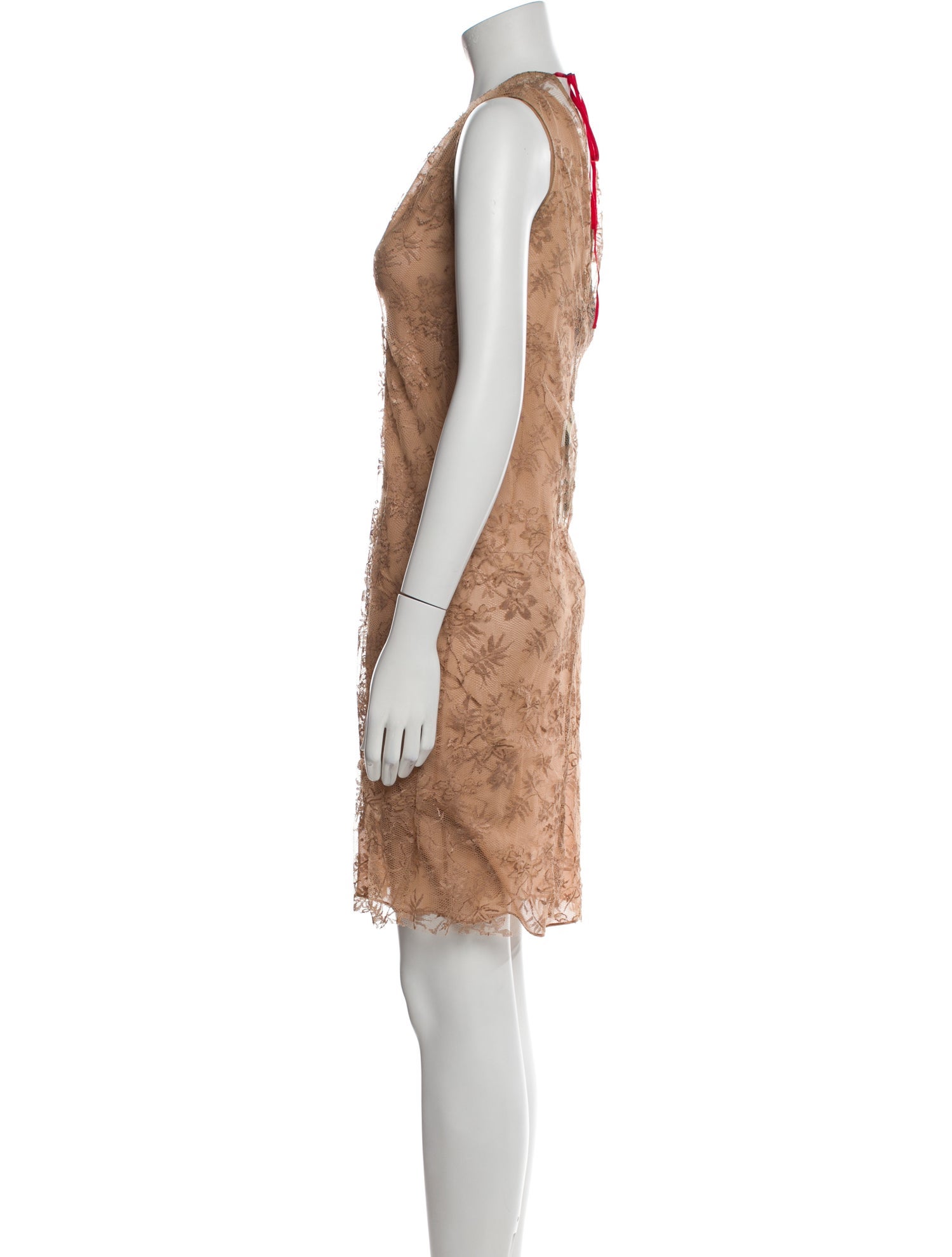 Gucci Lace Knee-Length Dress