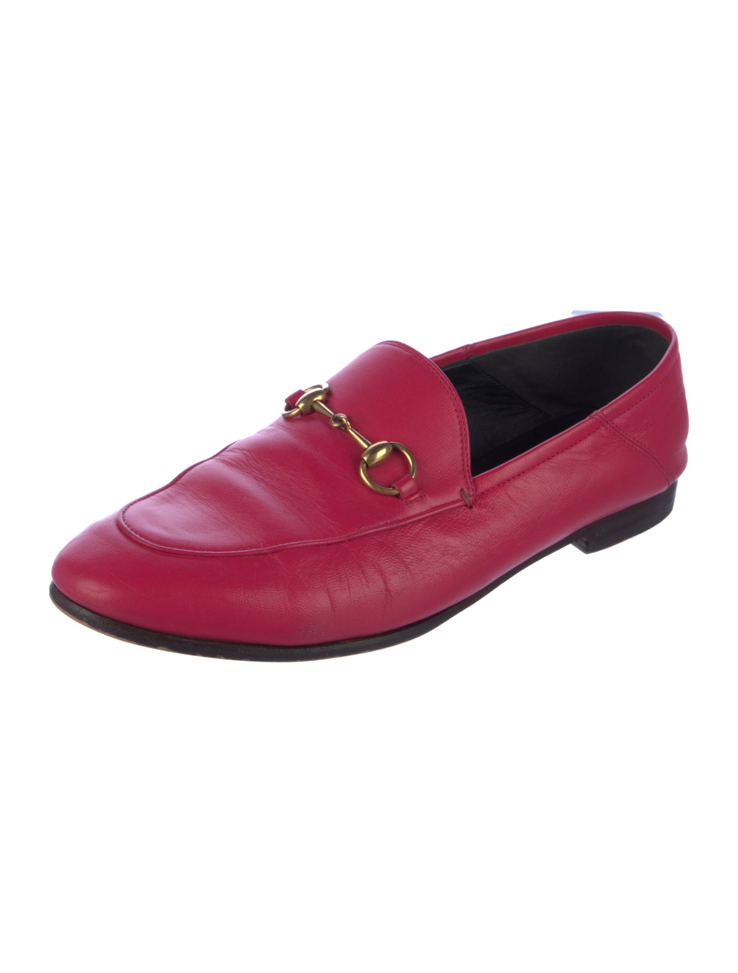 Gucci Brixton Horsebit Accent Loafers