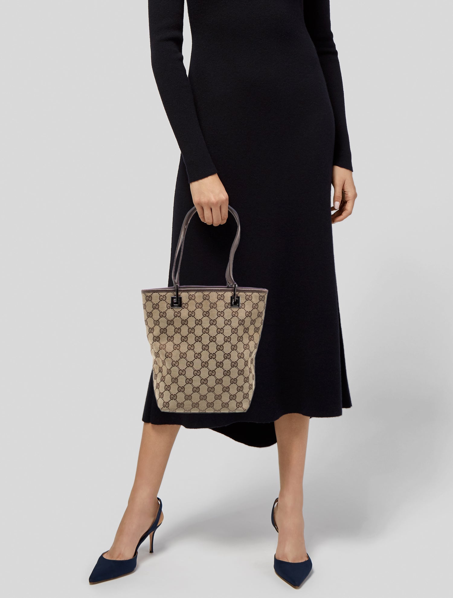 Gucci GG Canvas Bucket Bag