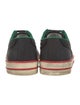 Gucci Web Accent Canvas Sneakers