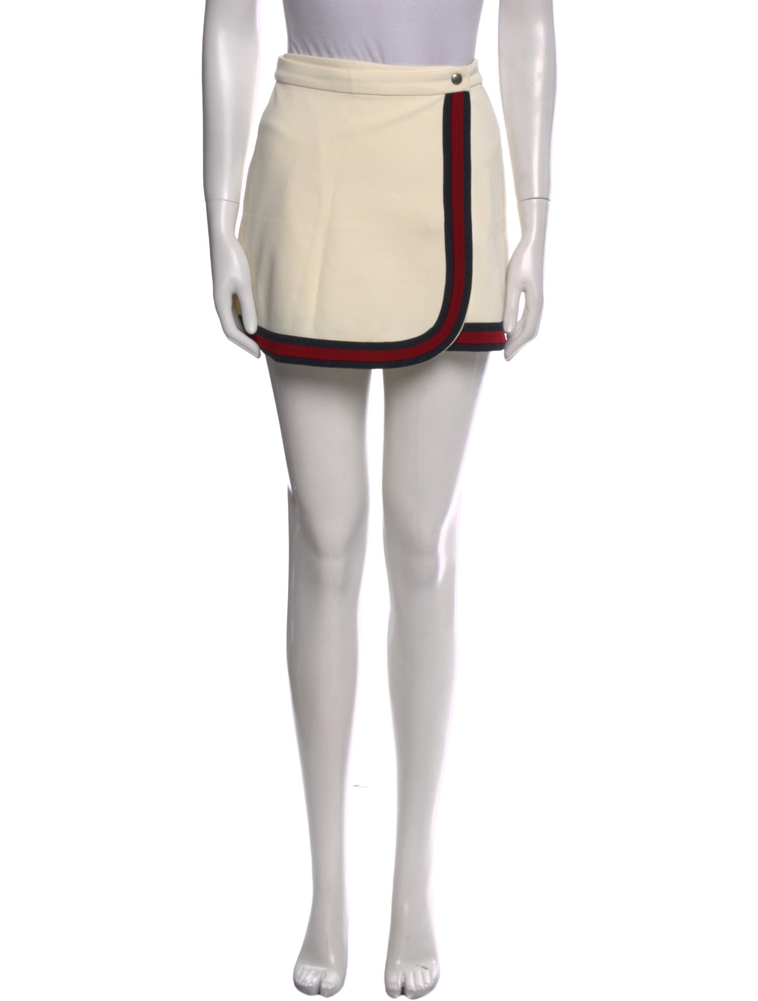 Gucci Striped Mini Skirt