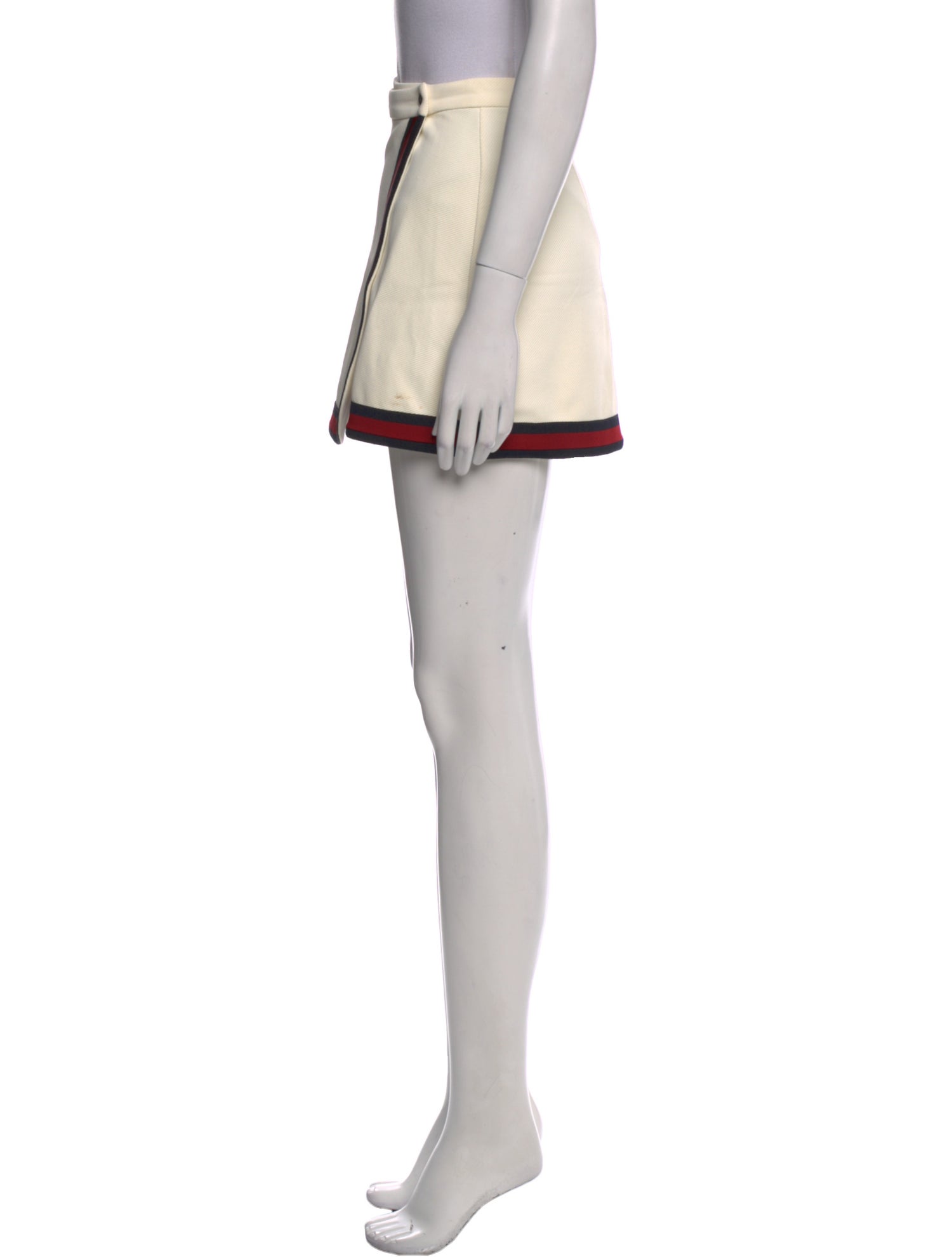 Gucci Striped Mini Skirt