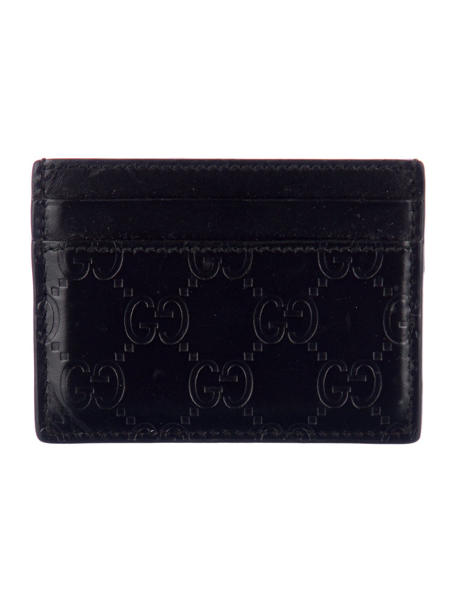 Gucci GG Signature Leather Card Holder