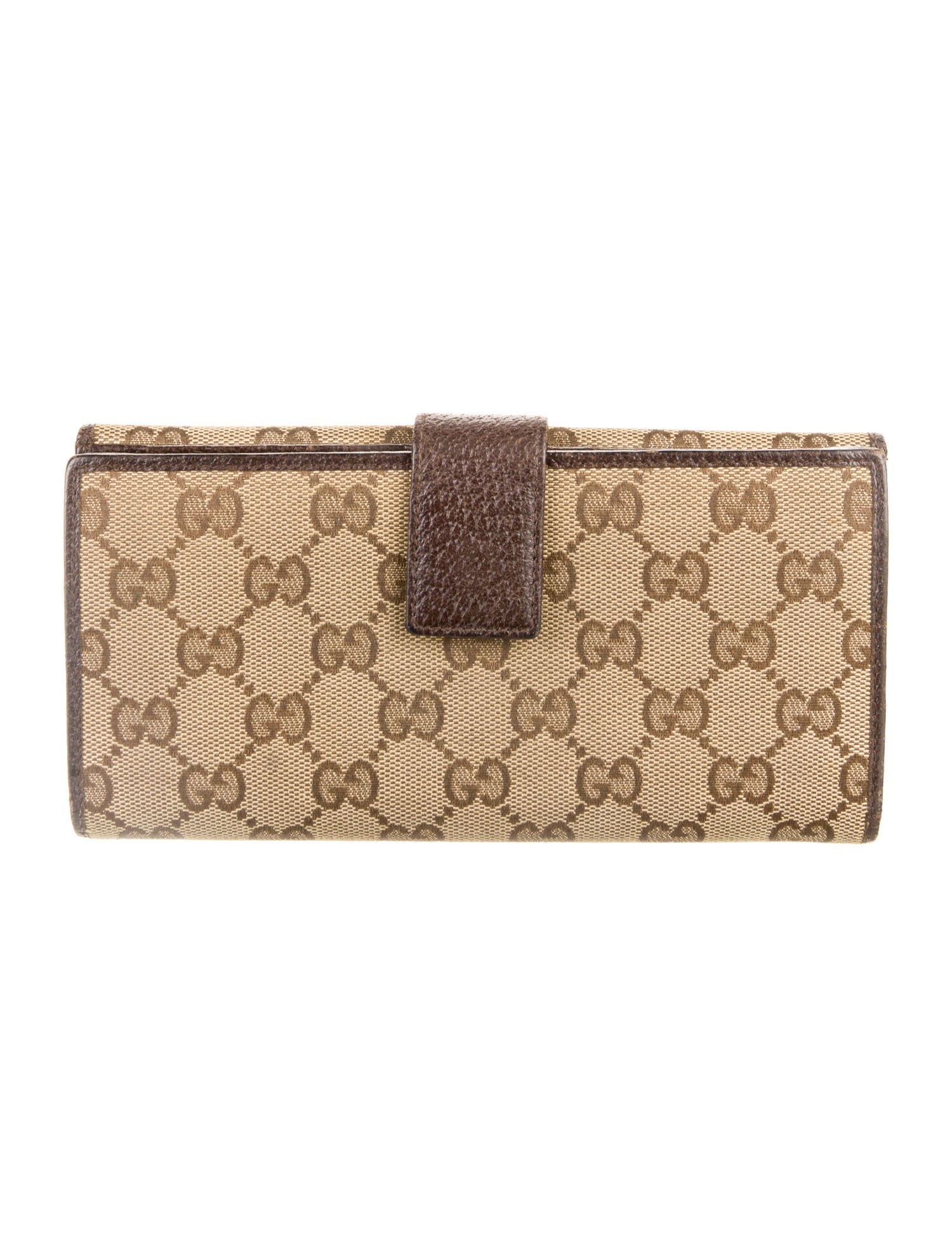 Gucci GG Canvas Canvas Continental Wallet