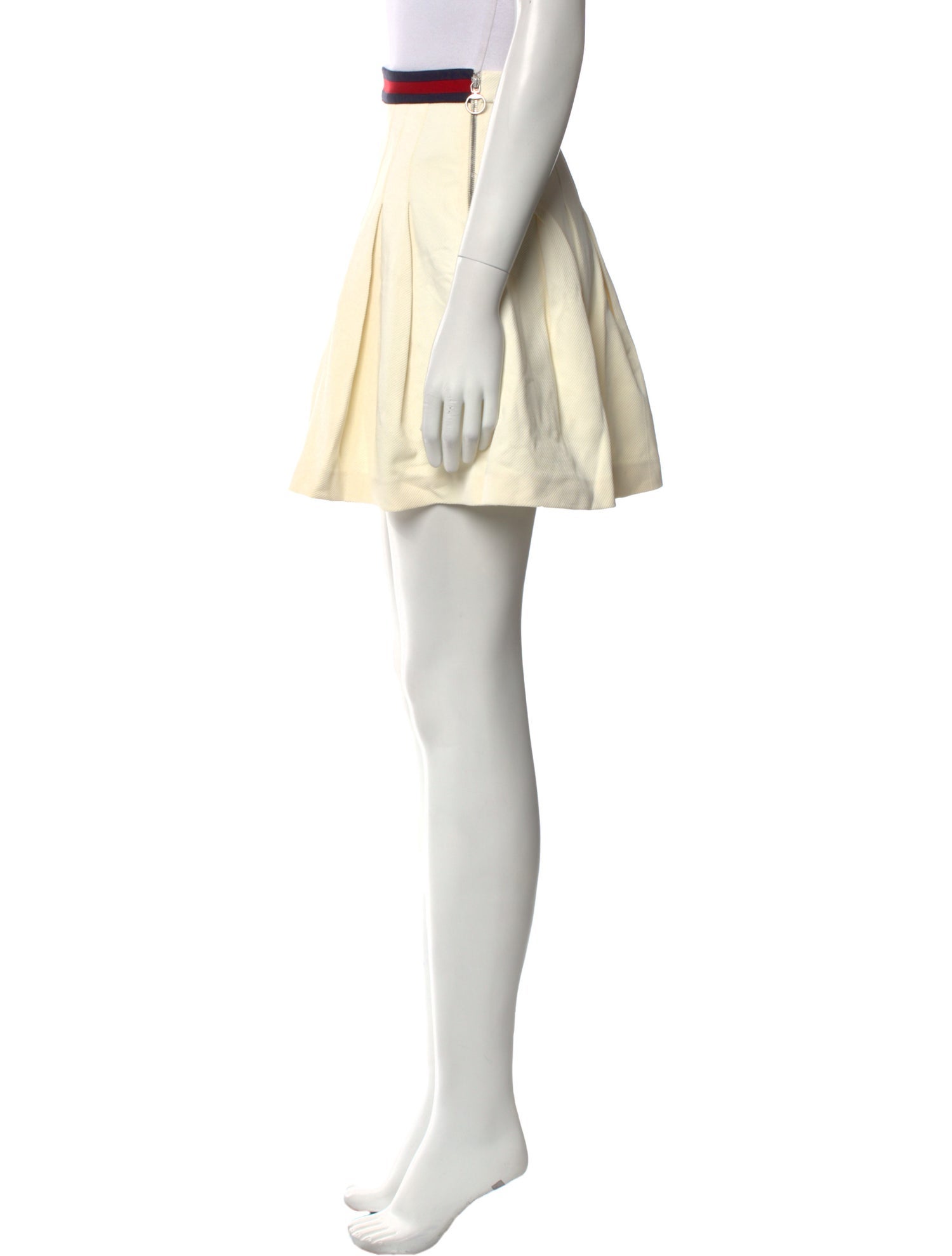 Gucci Pleated Accents Mini Skirt