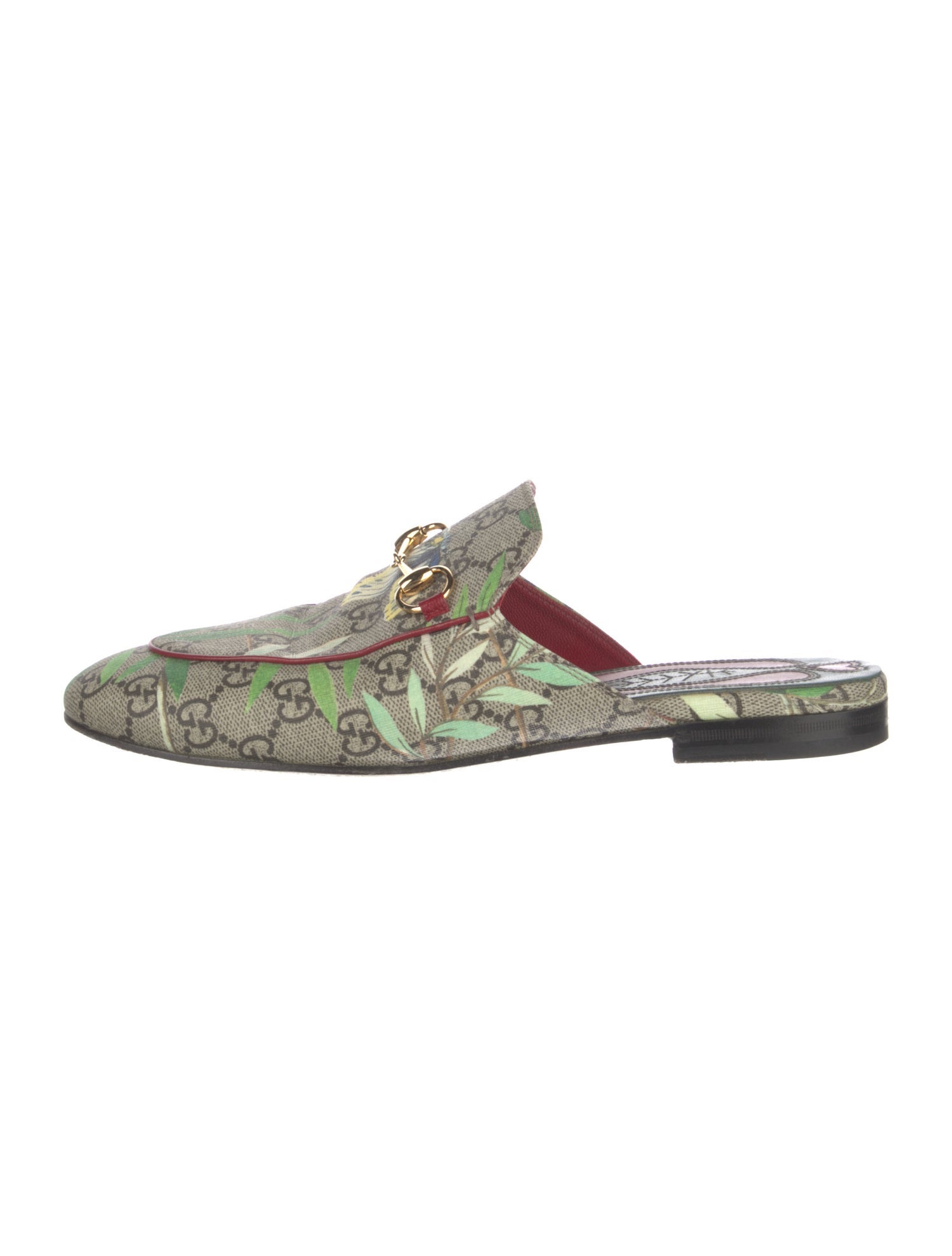 Gucci GG Supreme Mules
