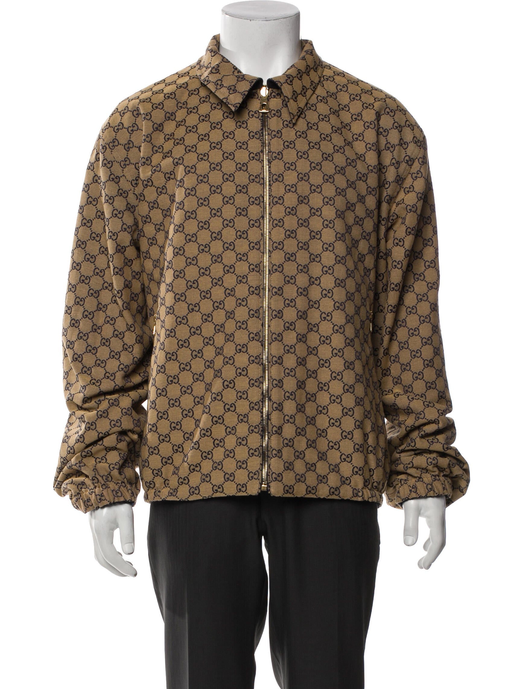 Gucci Reversible GG Canvas Windbreaker