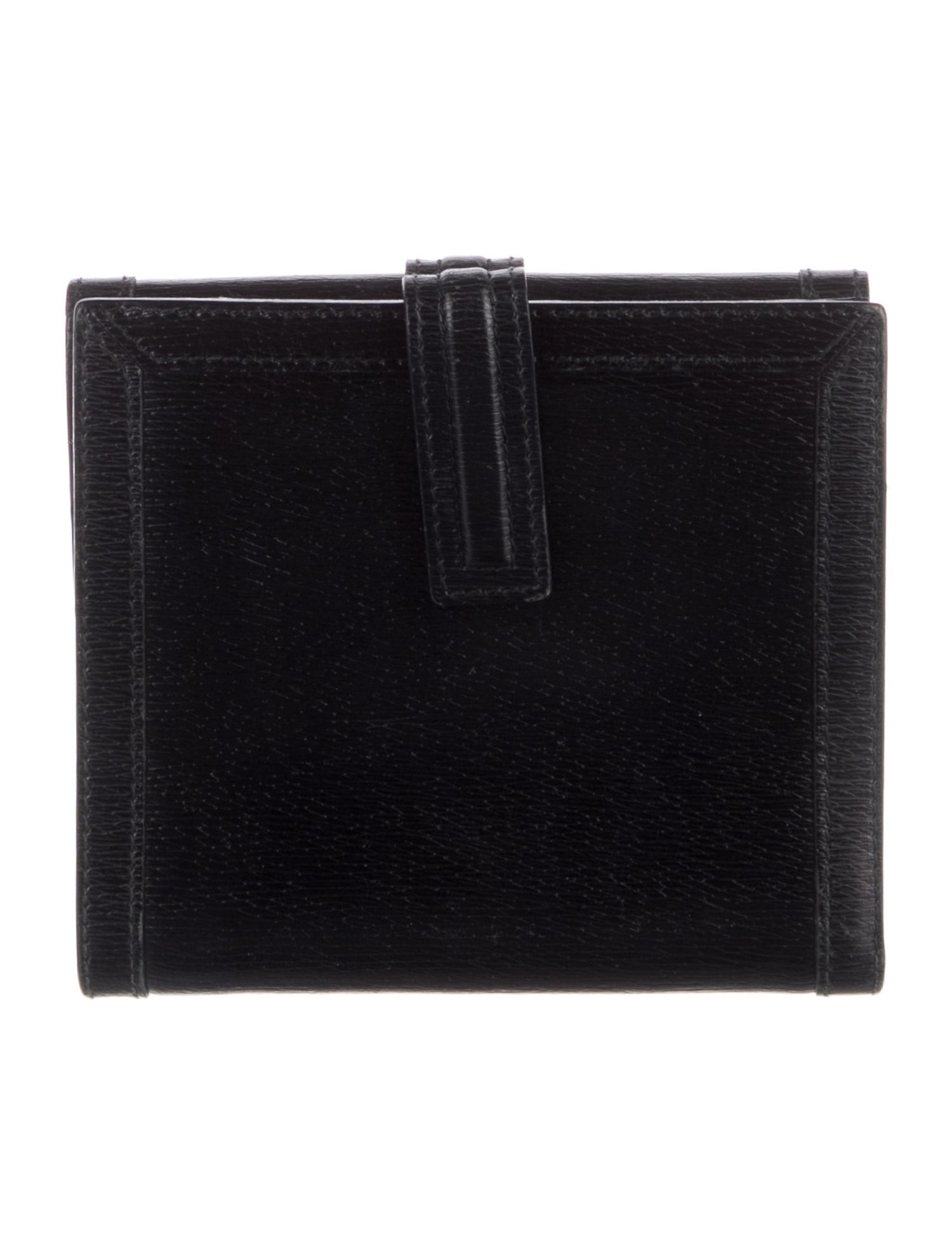 Gucci Leather Compact Wallet