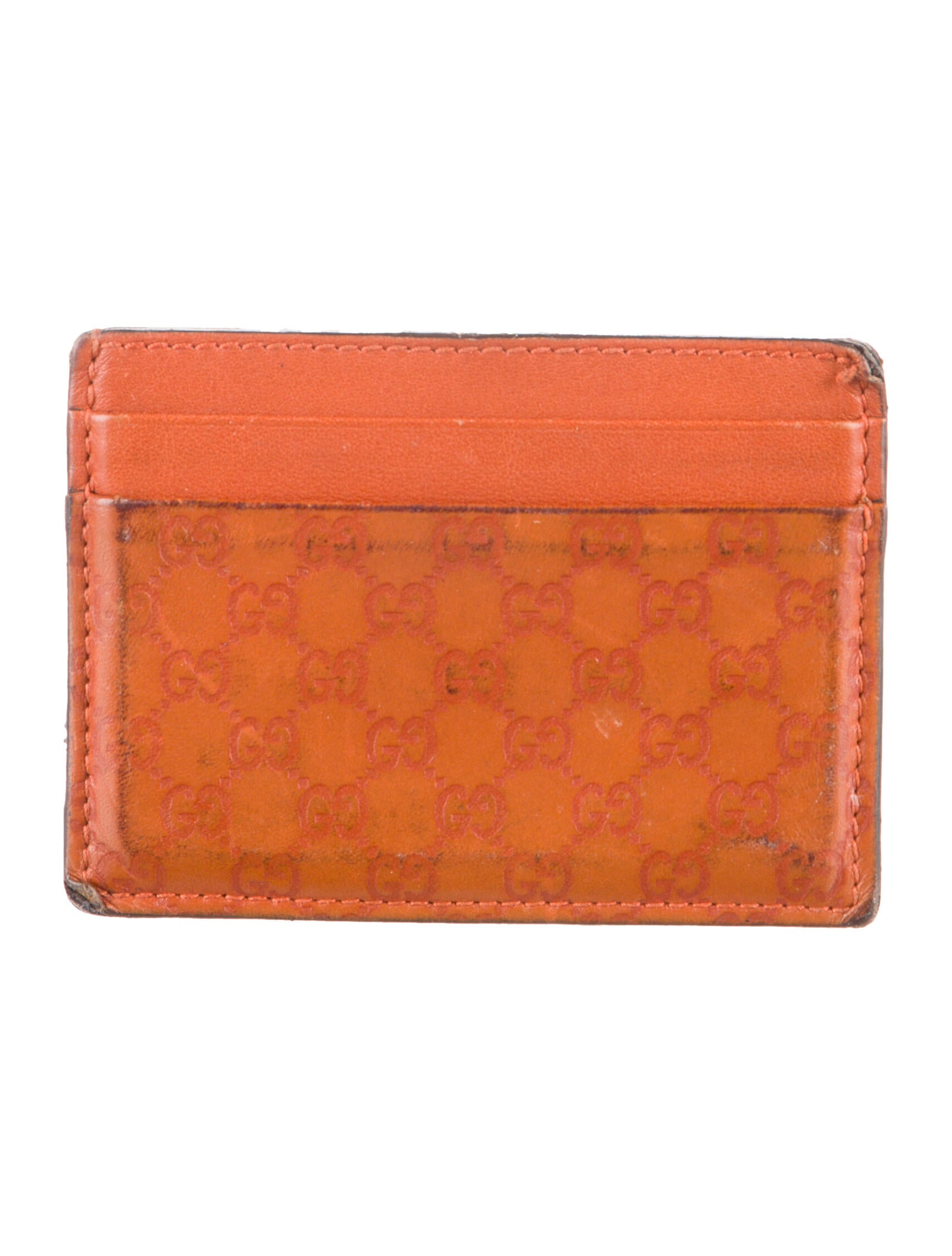 Gucci GG Signature Leather Card Holder