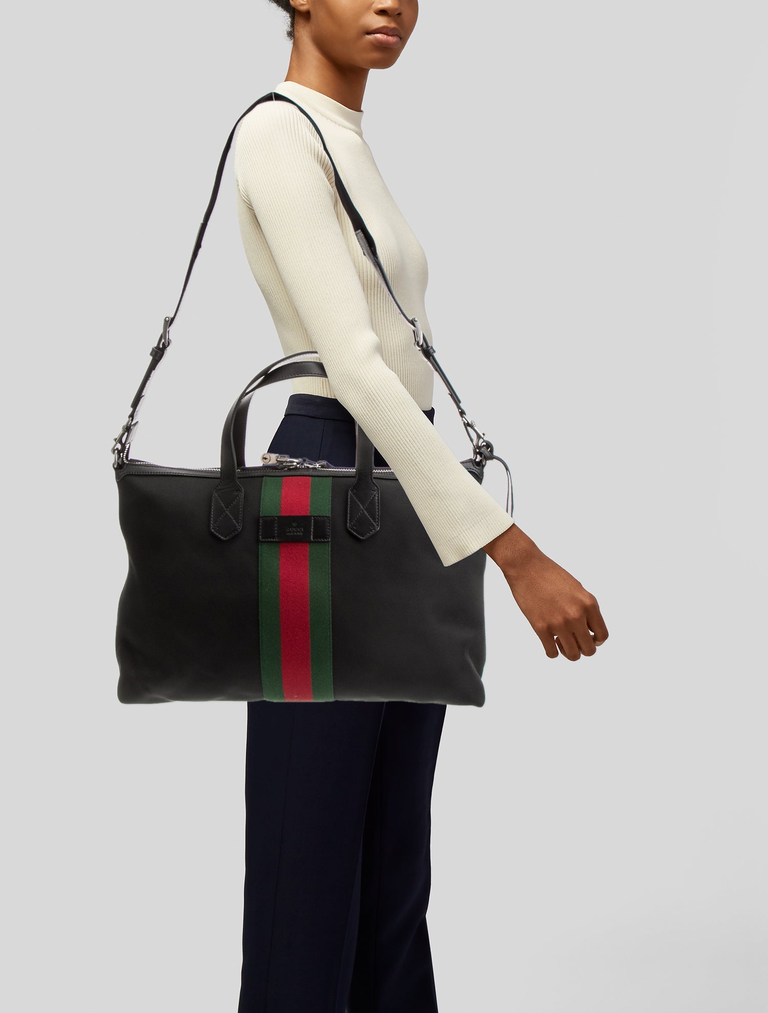 Gucci Web Weekender Bag