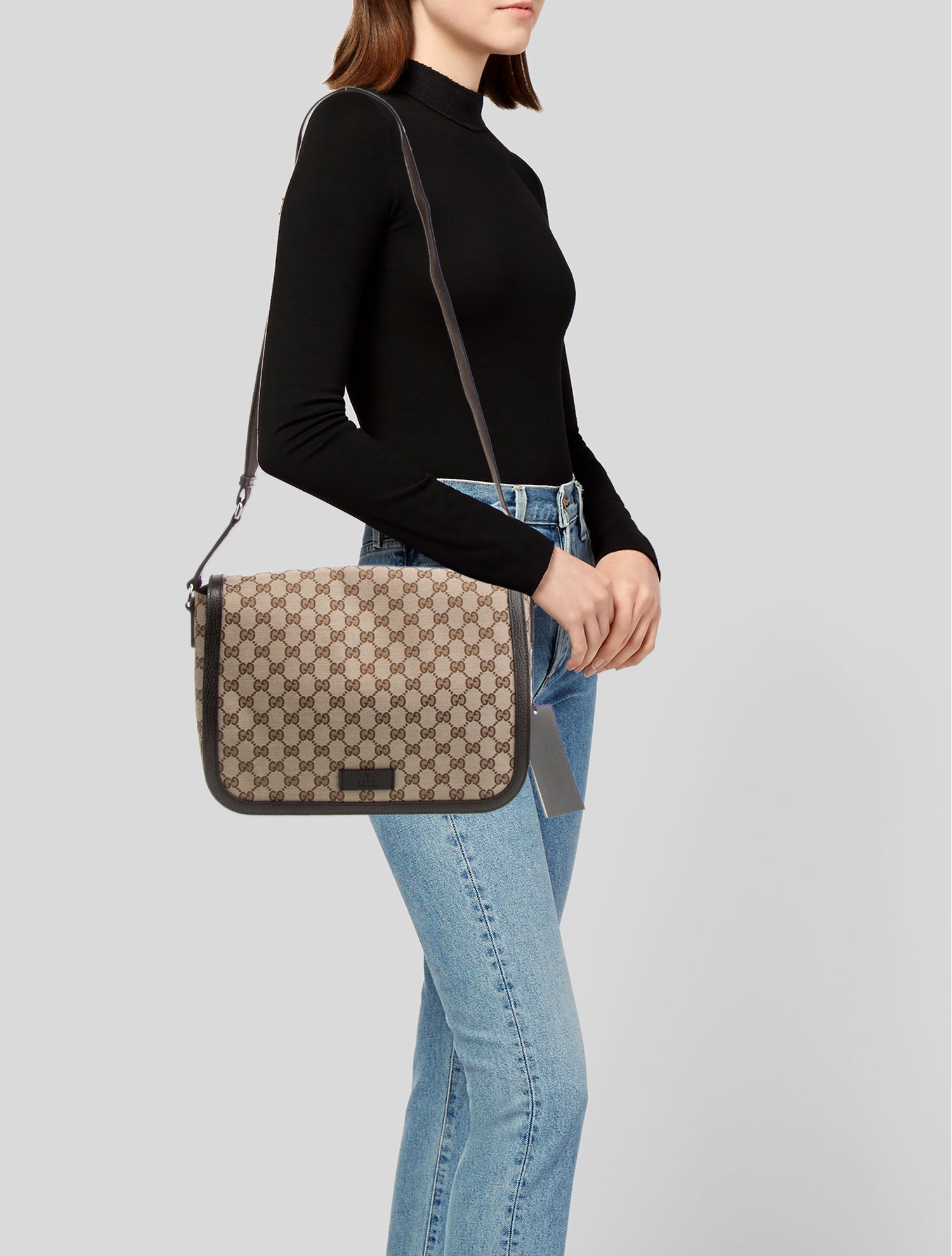 Gucci GG Canvas Messenger Bag