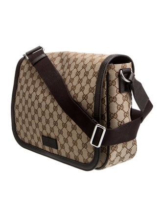 Gucci GG Canvas Messenger Bag