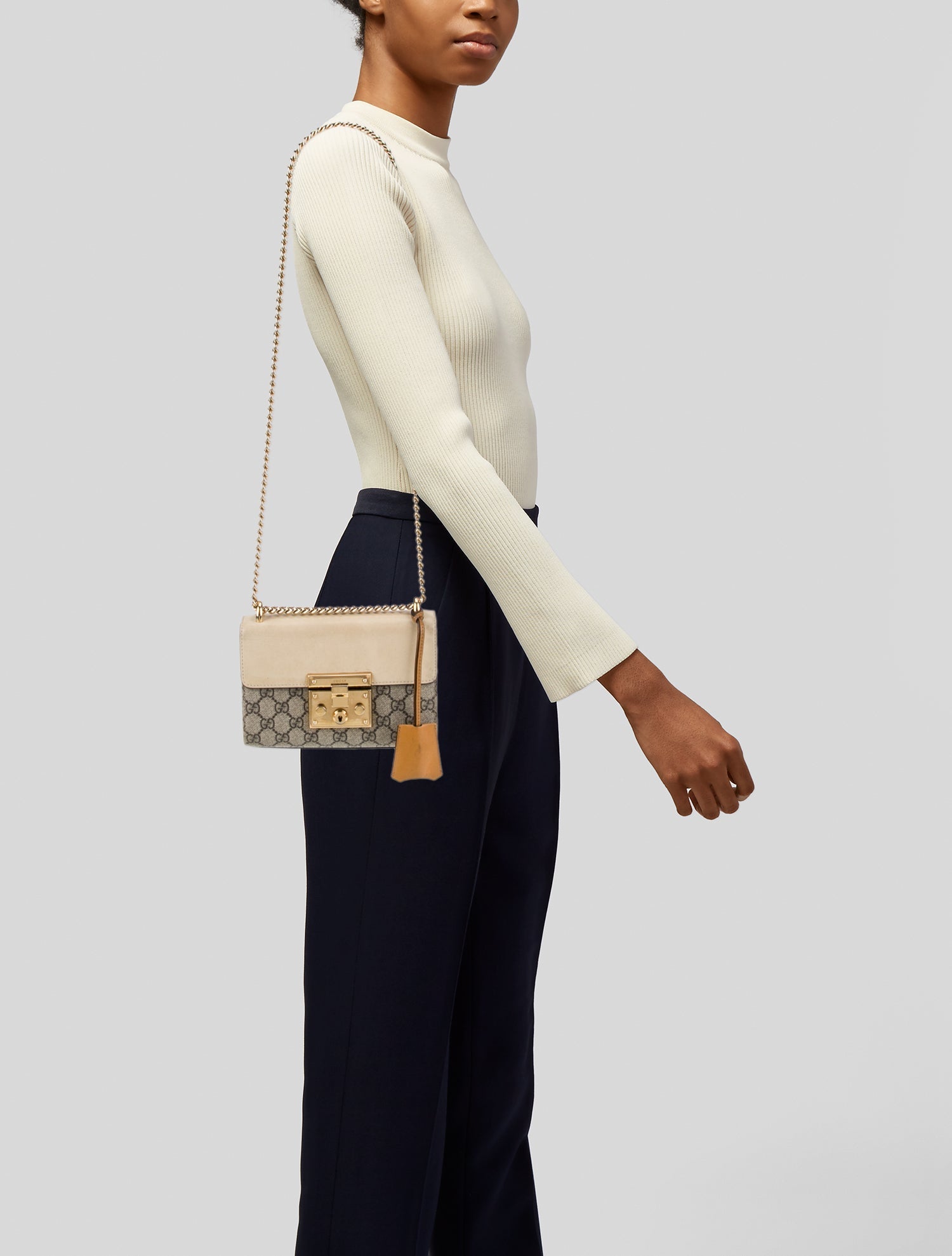 Gucci GG Supreme Padlock