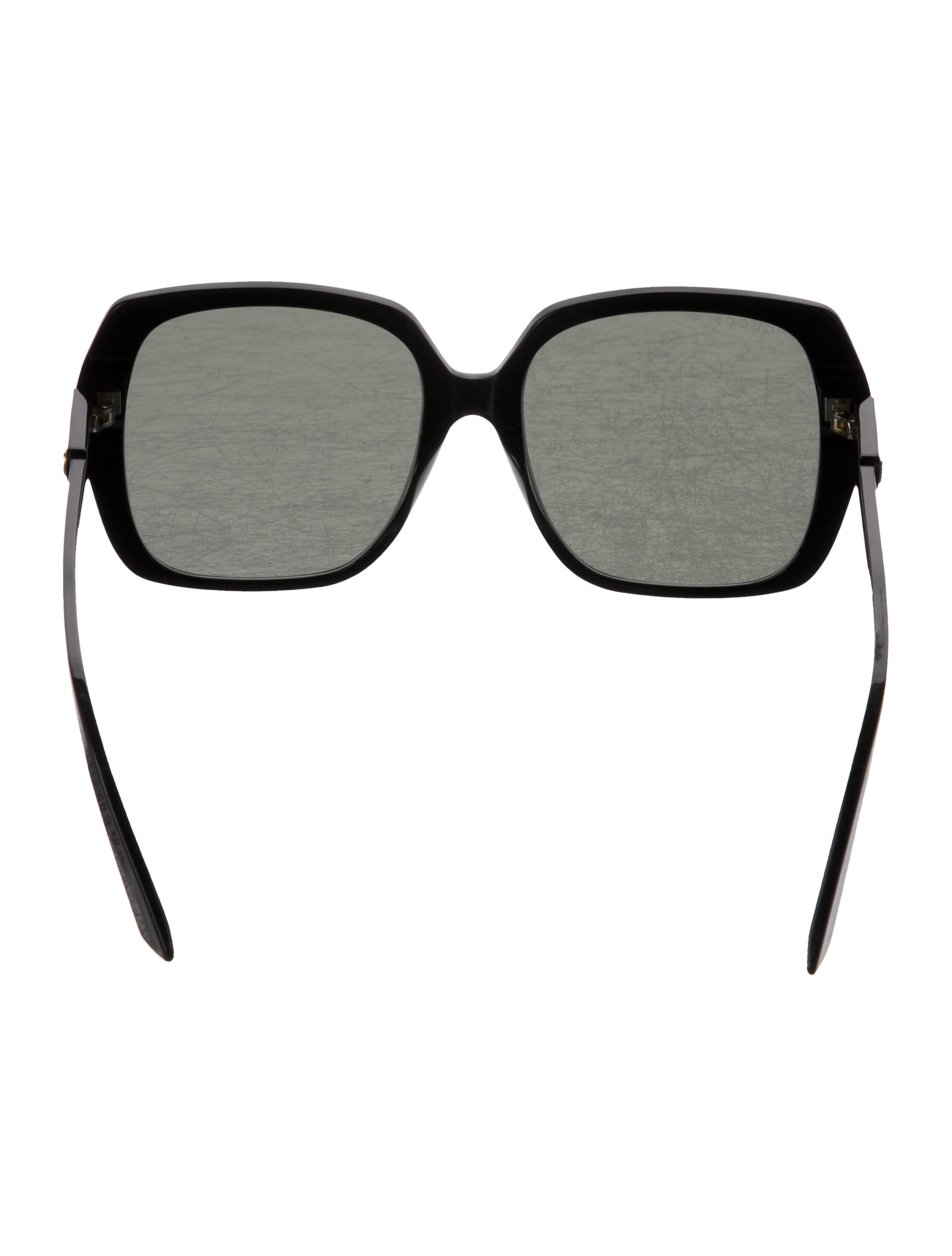 Gucci Interlocking G Logo Square Sunglasses