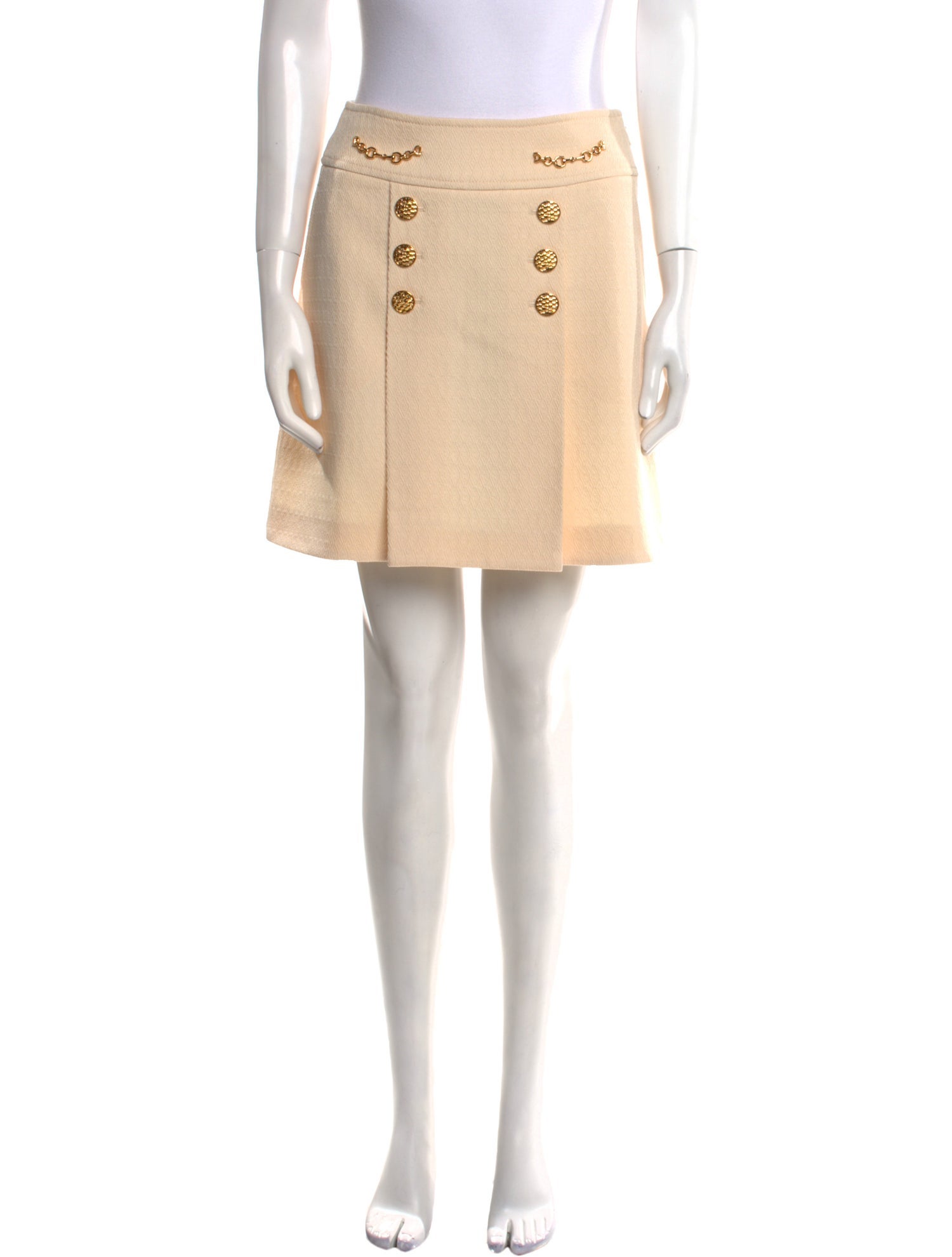 Gucci Wool Mini Skirt