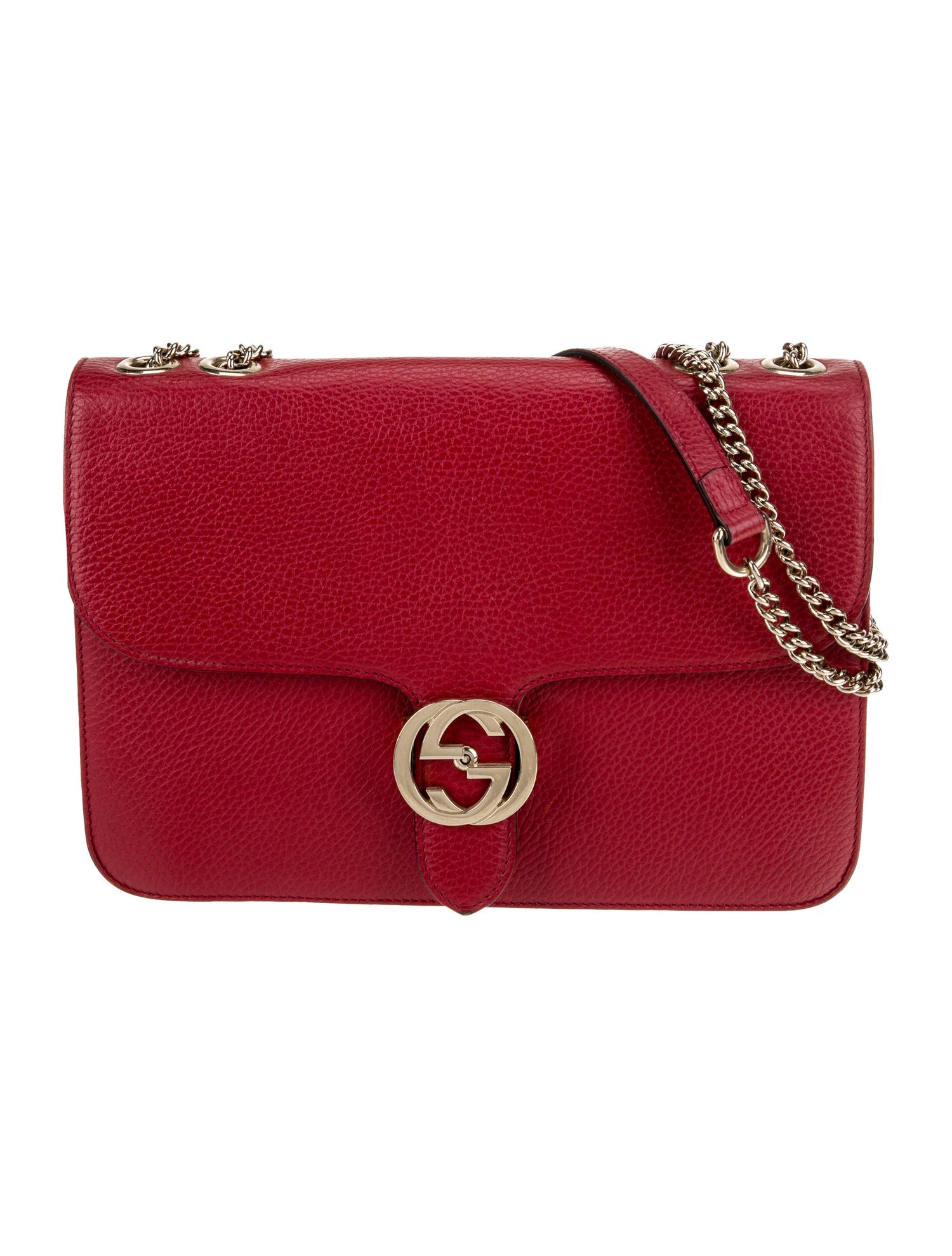 Gucci Leather Shoulder Bag Medium