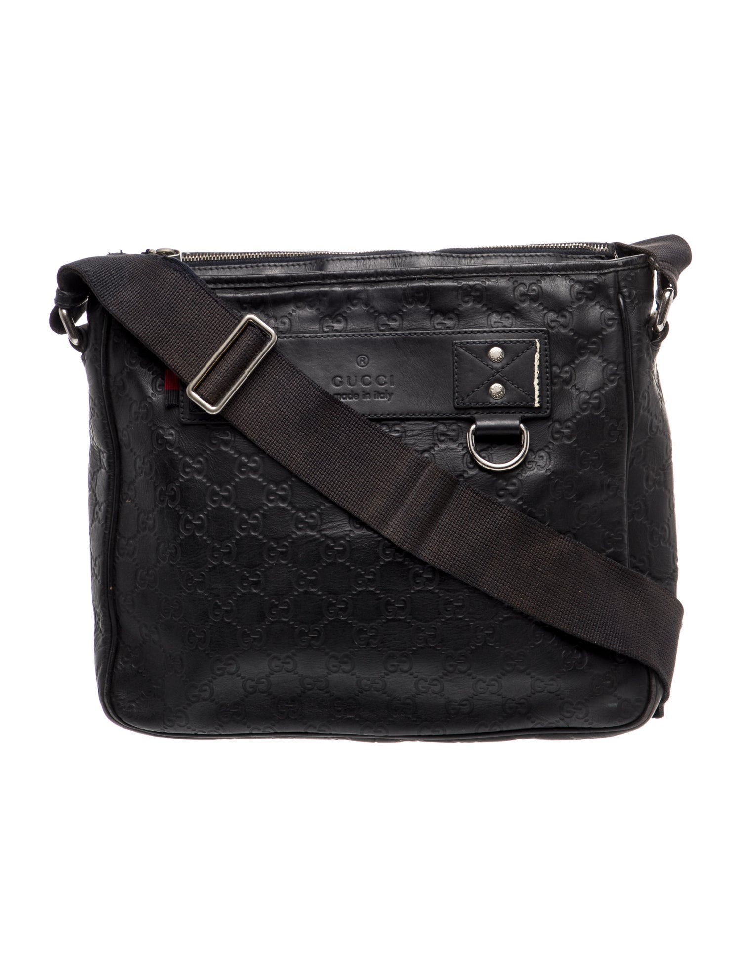 Gucci GG Signature Messenger Bag Vintage