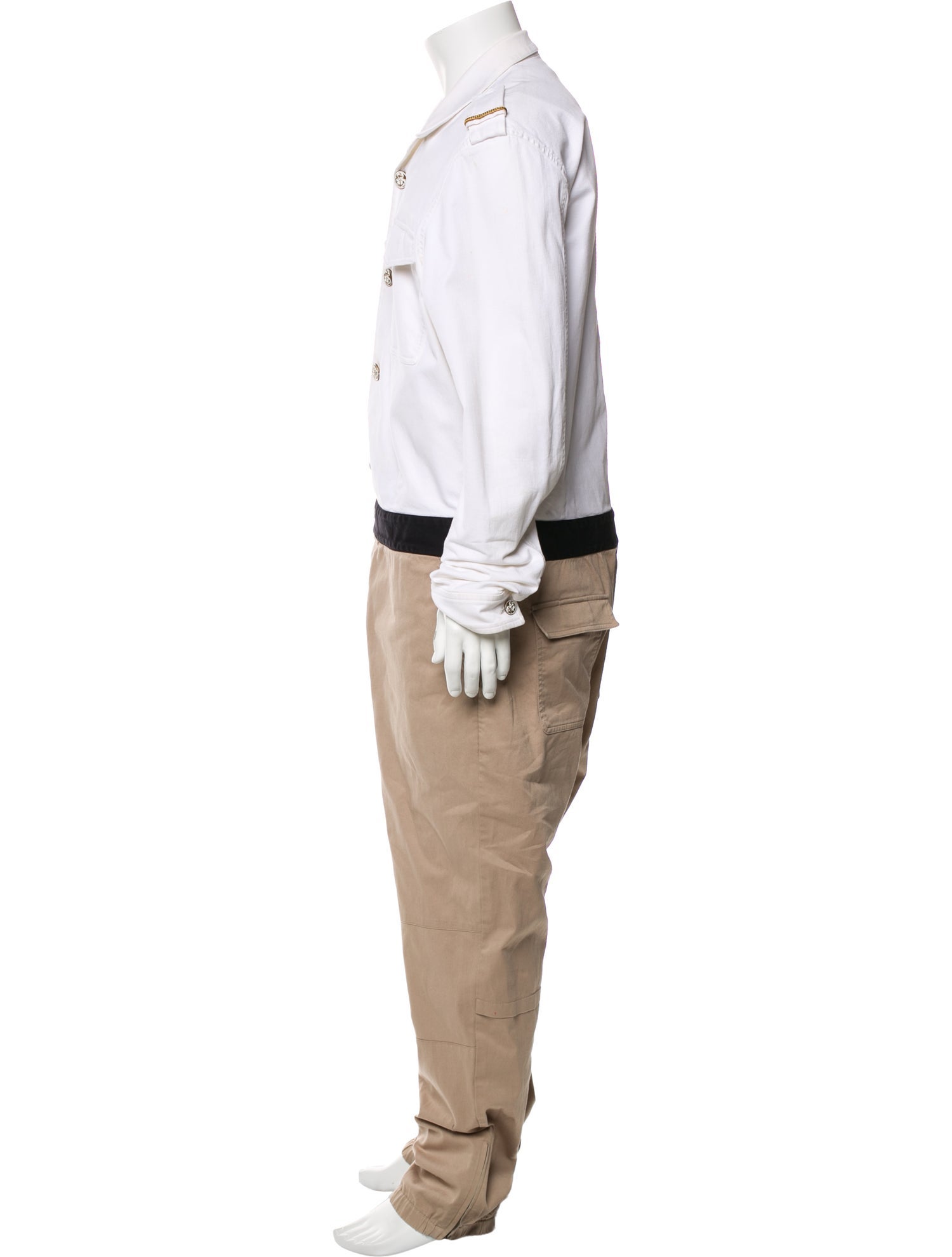 Gucci Web Accent Straight-Leg Jeans