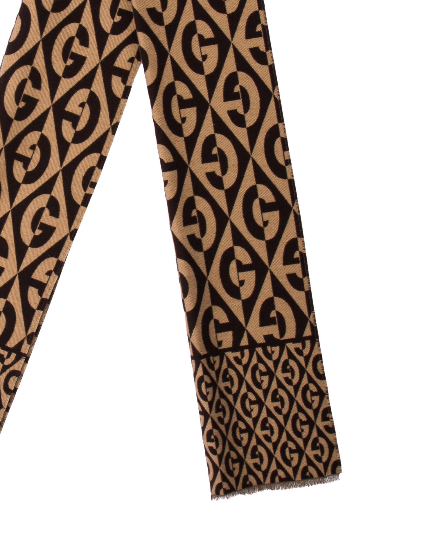 Gucci Wool Printed Scarf