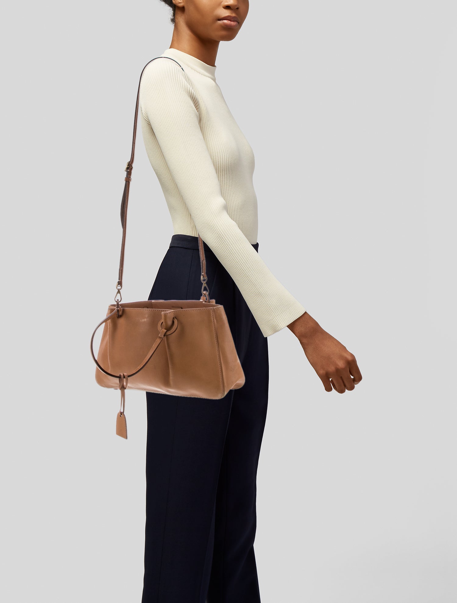 Gucci Leather Top Handle Bag