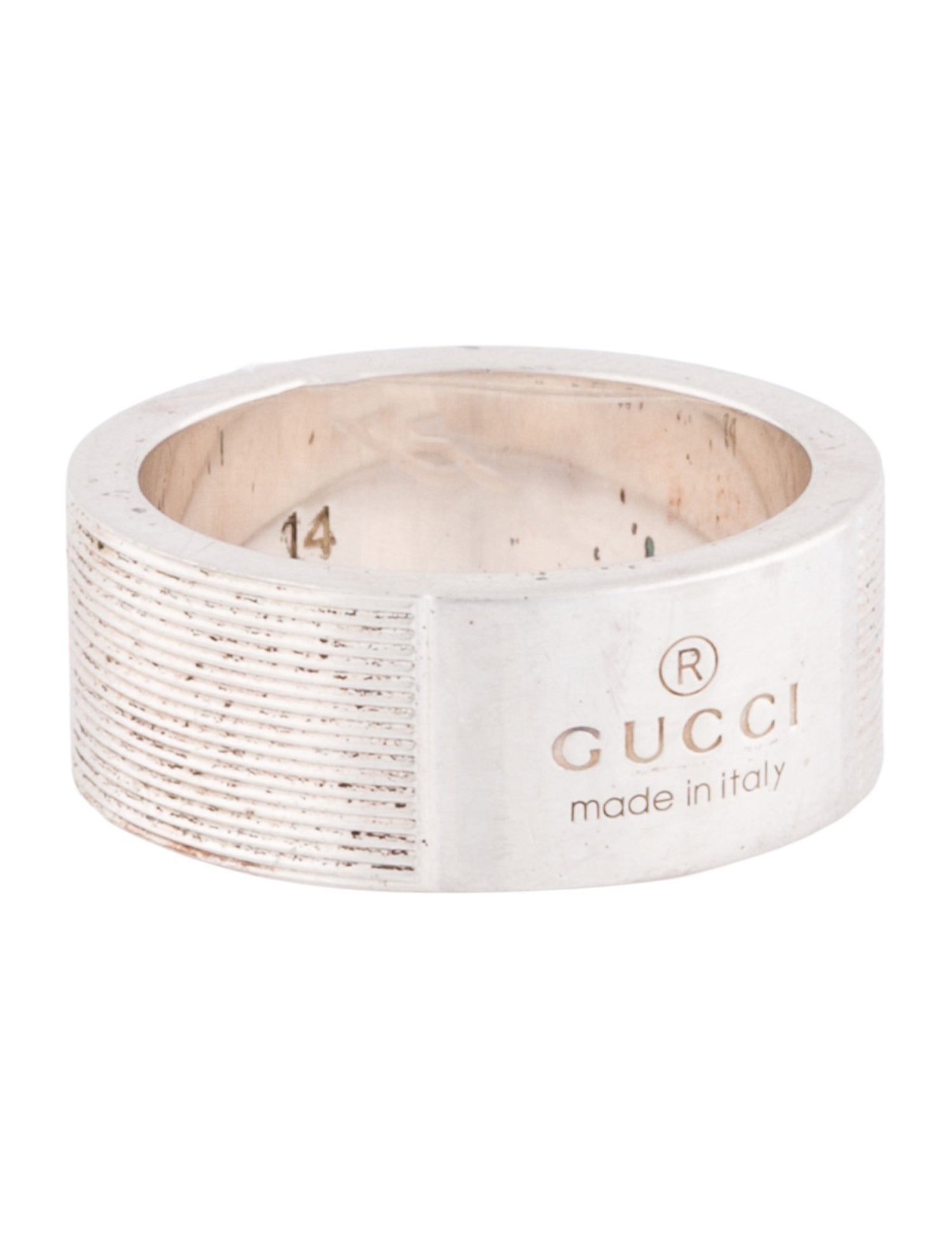 Gucci Grooved Trademark Band
