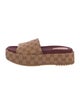 Gucci GG Canvas Canvas Slides