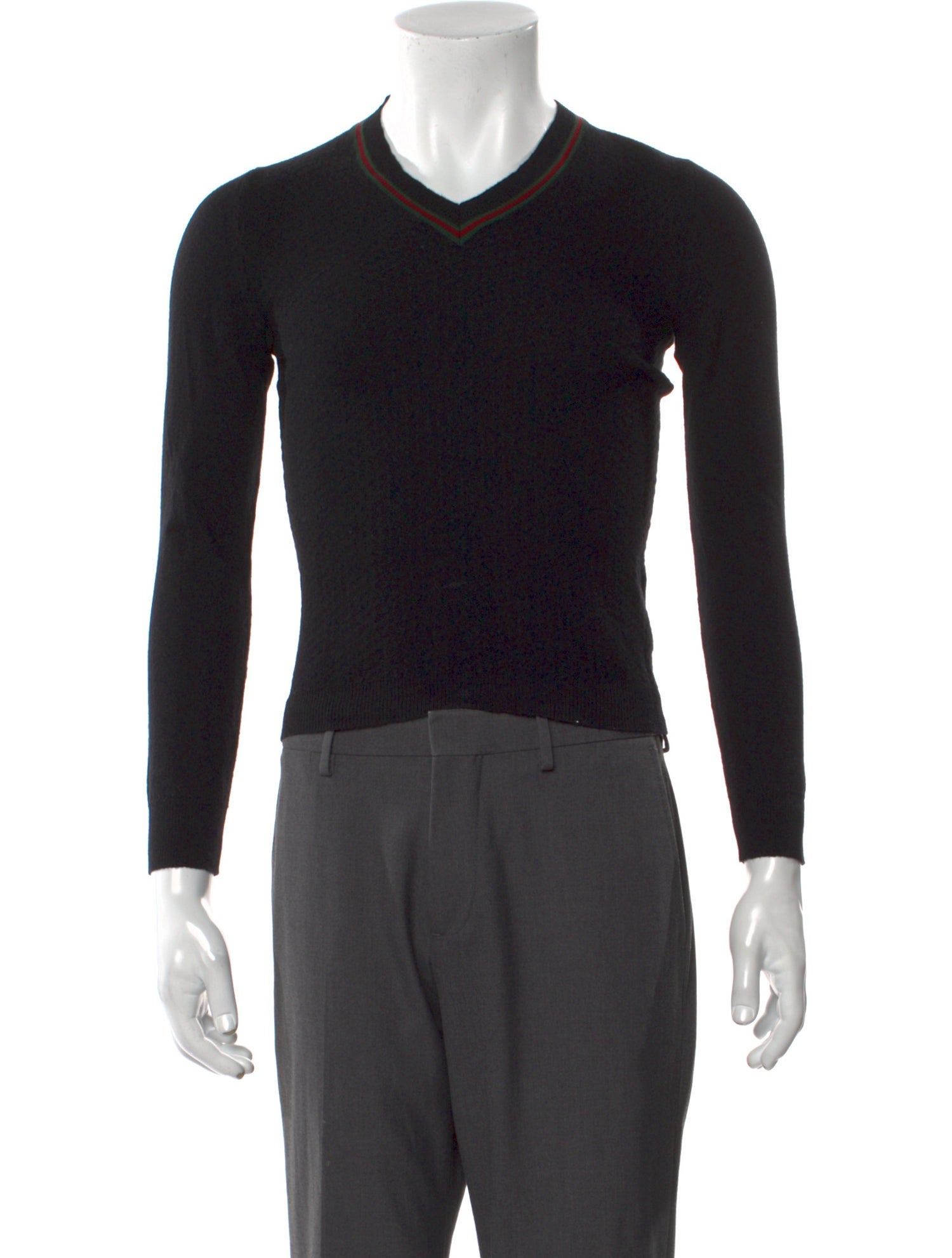 Gucci Vintage Web Accent Pullover