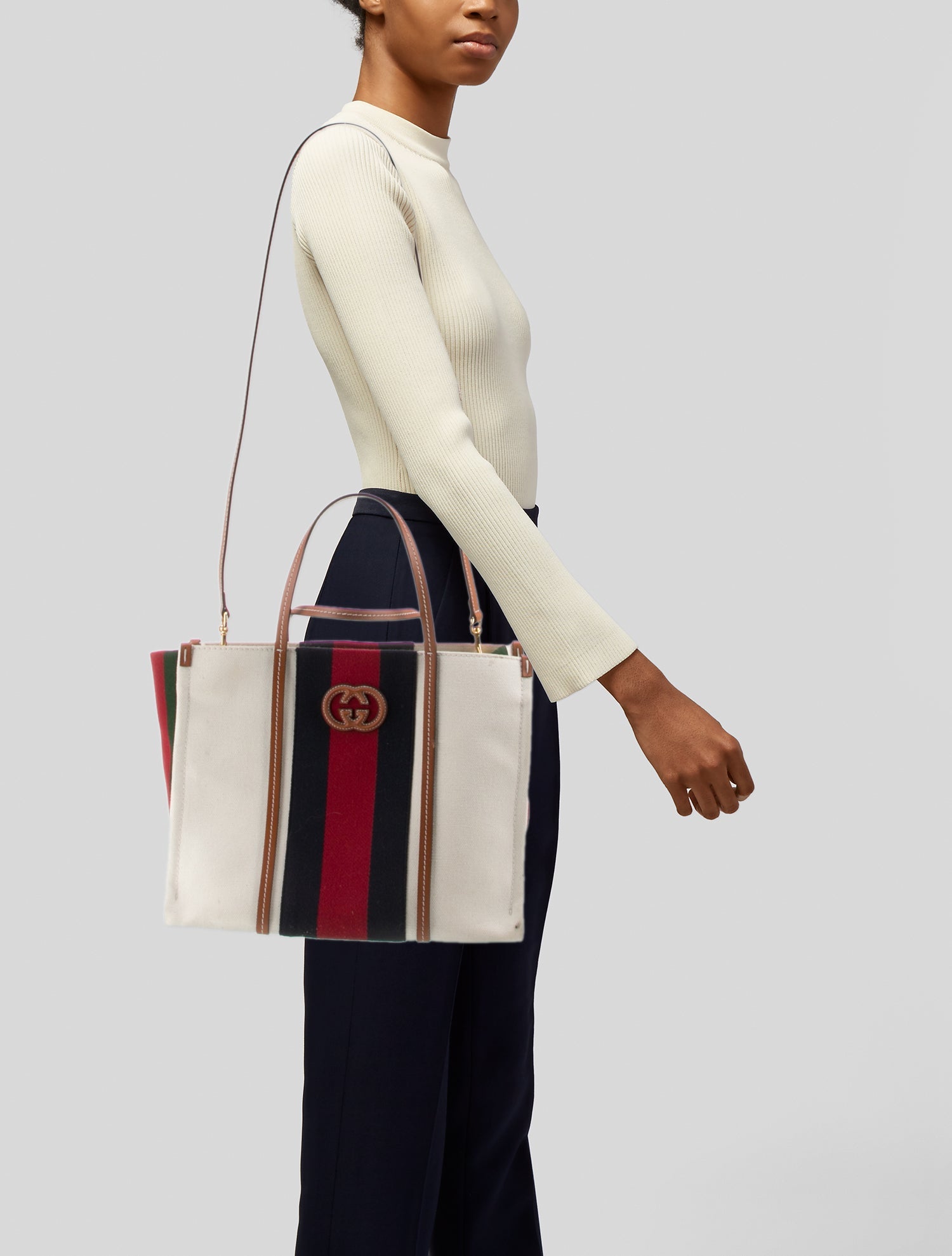 Gucci Web Interlocking GG