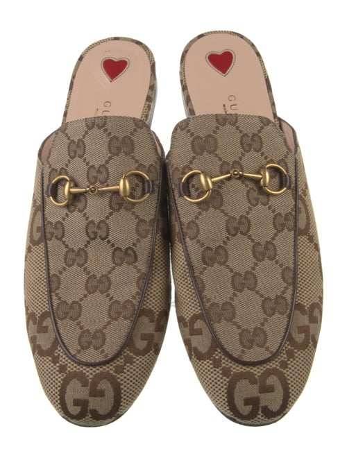 Gucci GG Canvas Canvas Mules