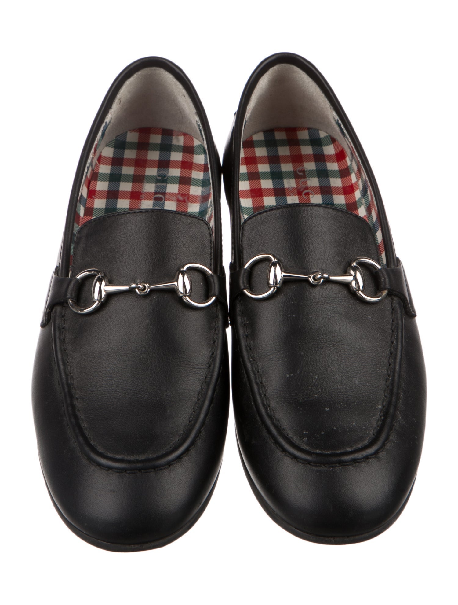 Gucci Kids Horsebit Loafers