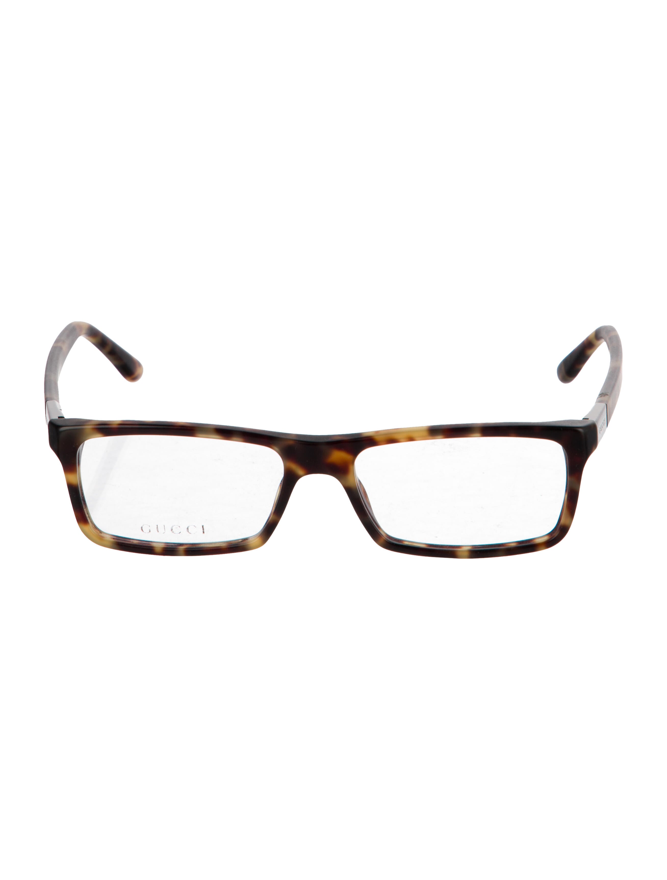 Gucci Web Accent Square Eyeglasses