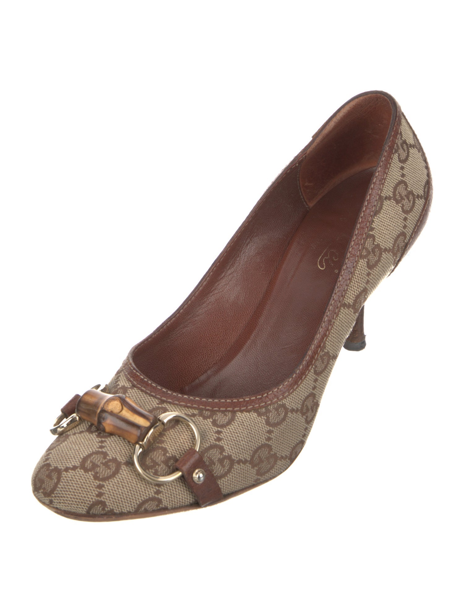 Gucci GG Canvas Canvas Pumps