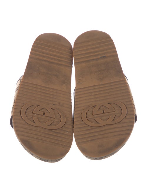 Gucci GG Canvas Canvas Slides