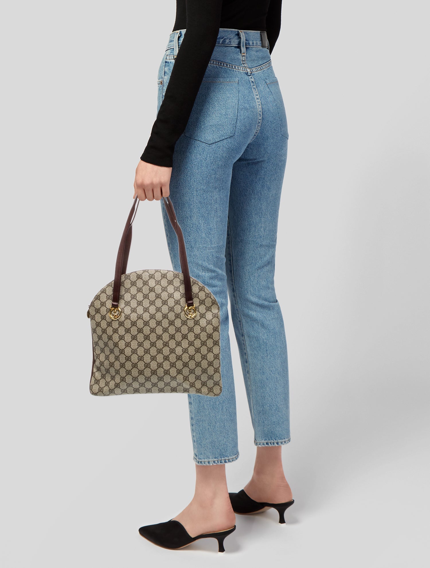 Gucci GG Supreme Interlocking GG Vintage