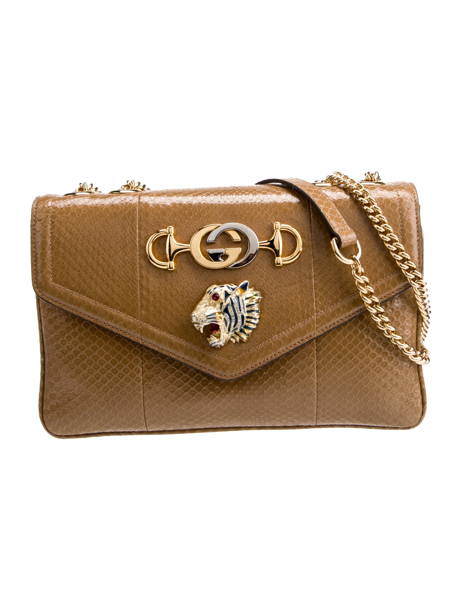 Gucci Interlocking G Horsebit Rajah Medium