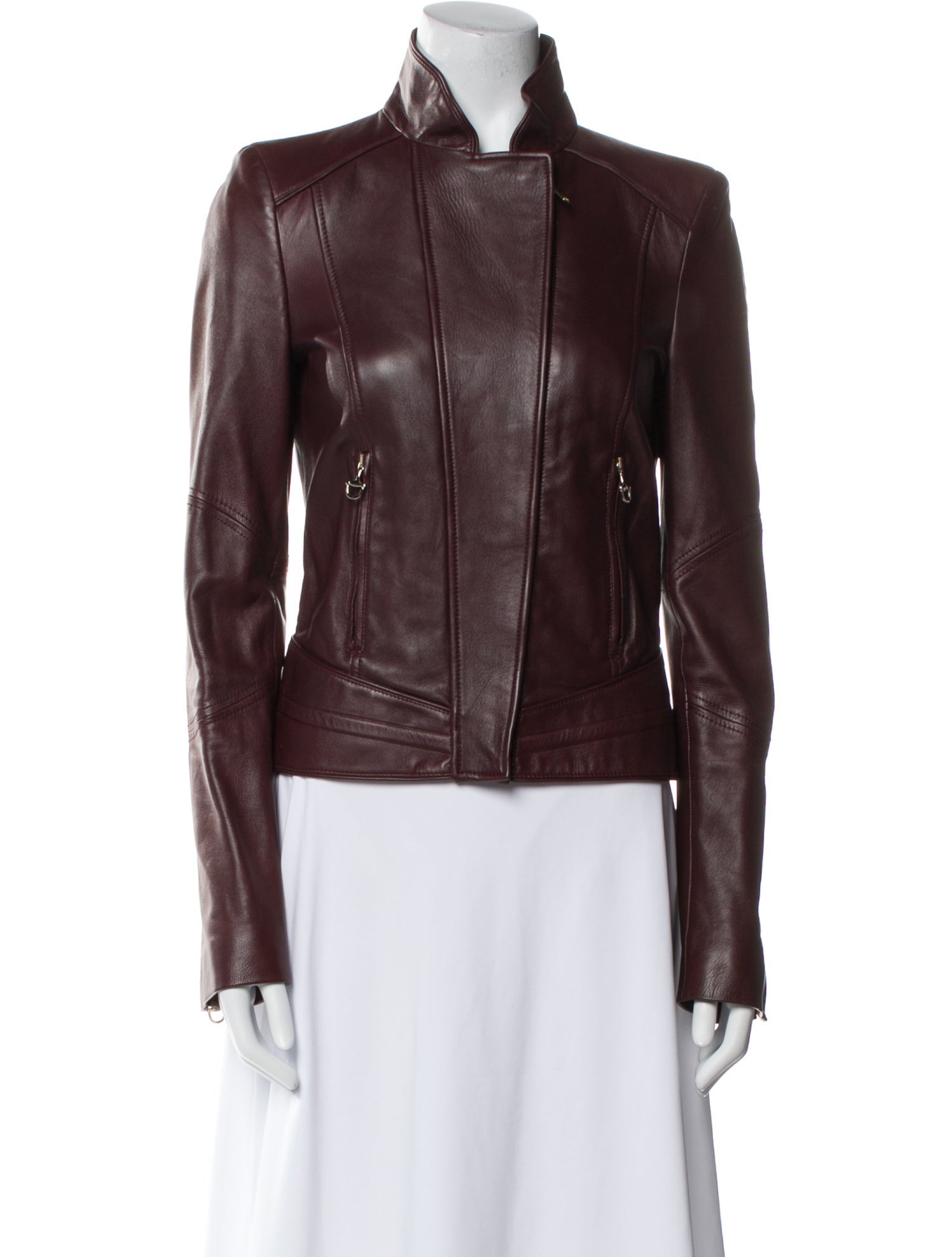 Gucci Leather Biker Jacket