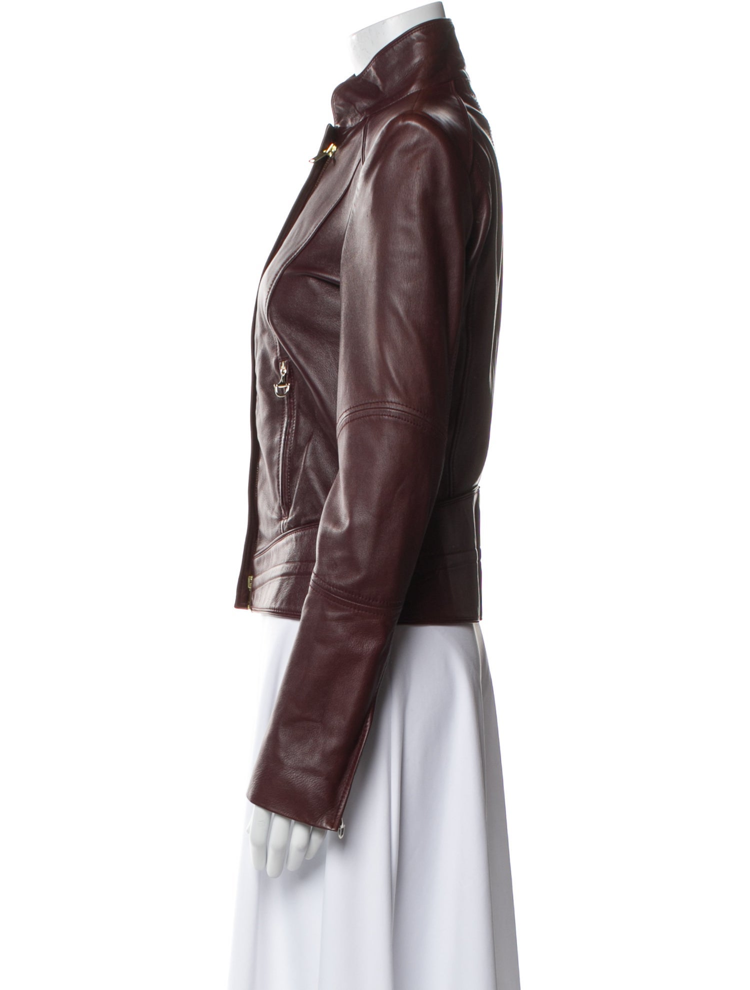 Gucci Leather Biker Jacket