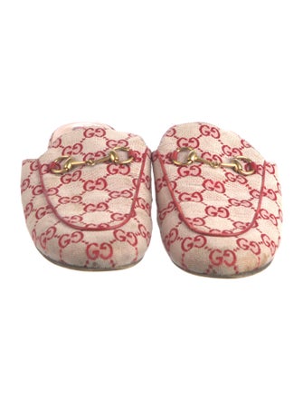 Gucci GG Canvas Canvas Mules