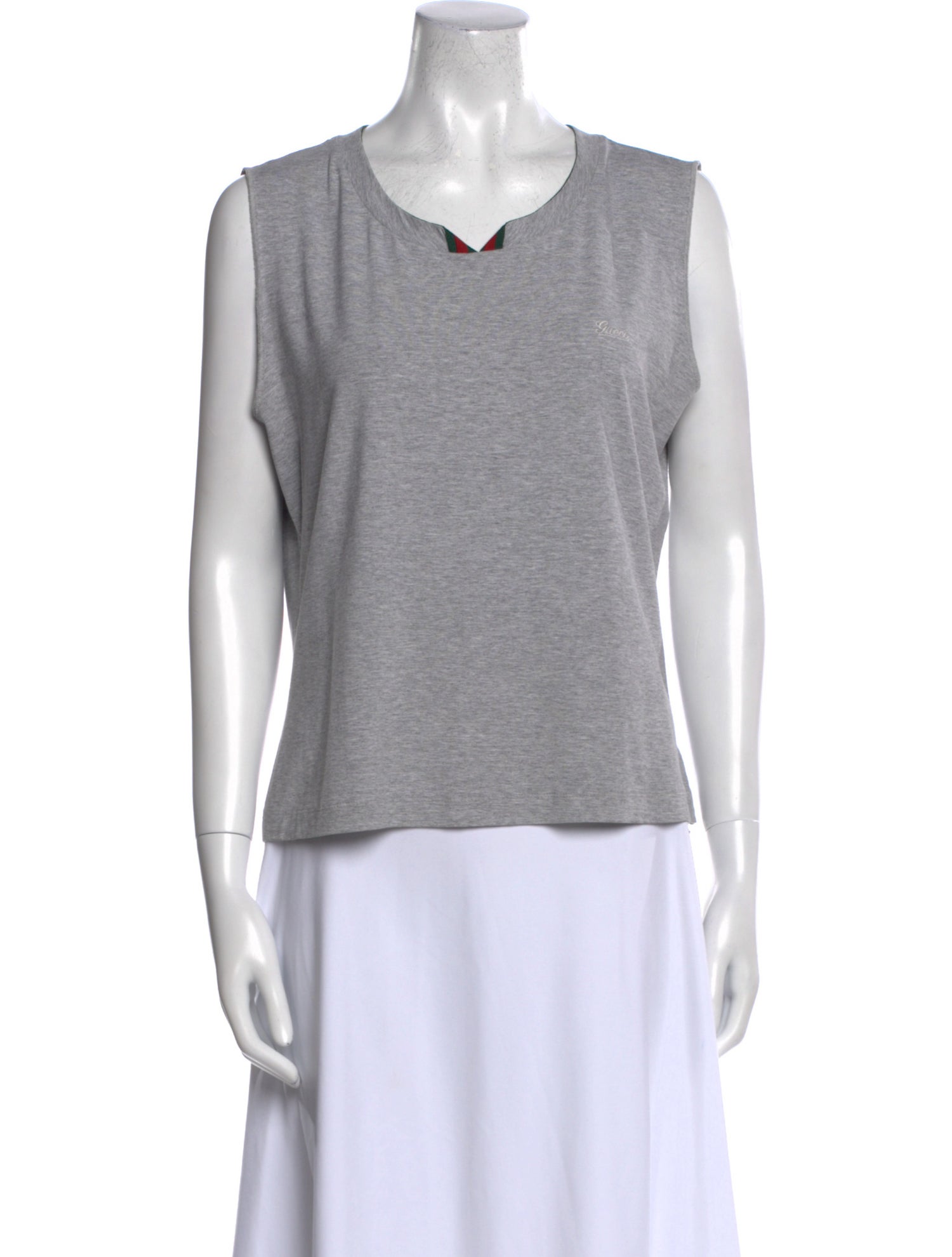 Gucci Scoop Neck Sleeveless Top