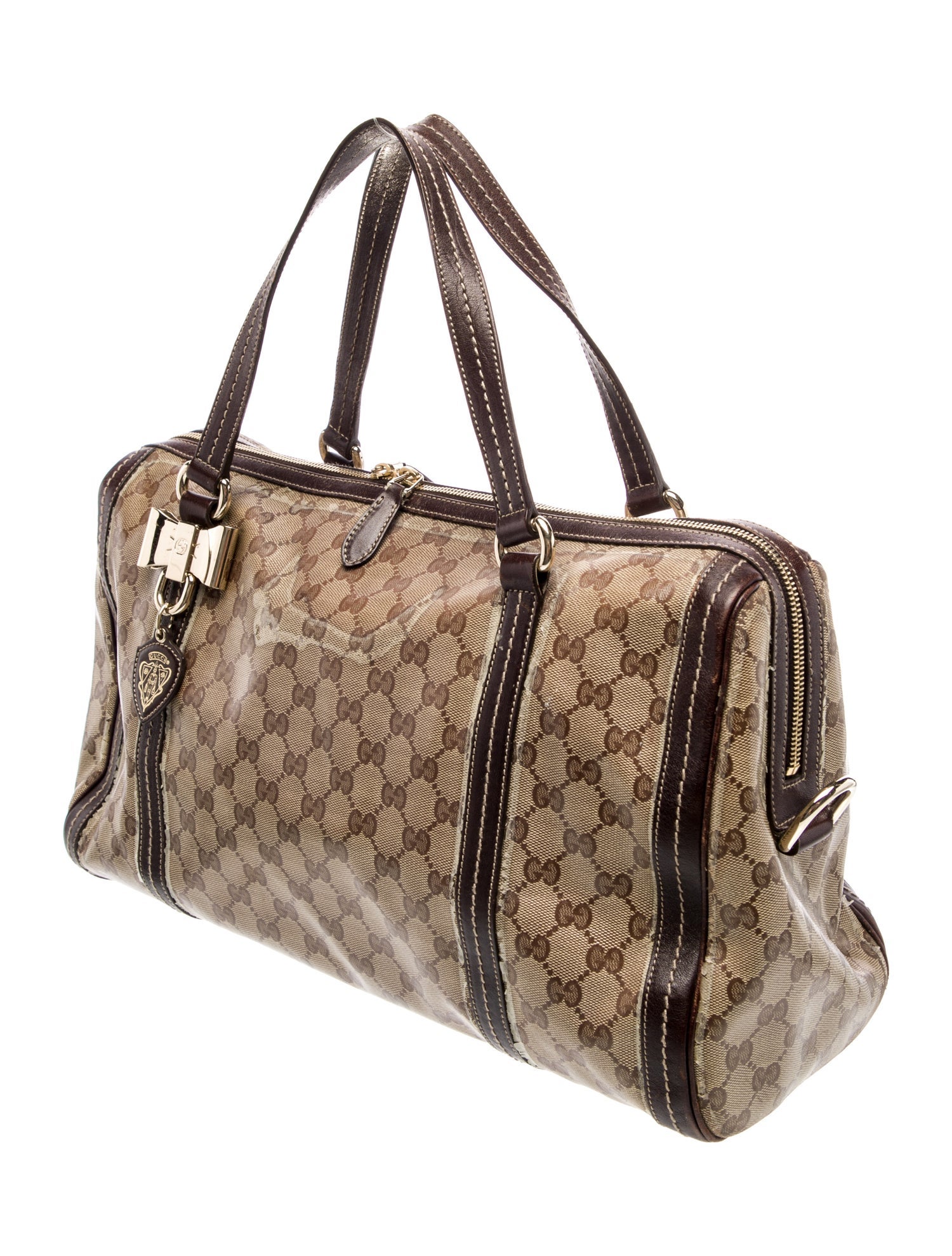 Gucci GG Crystal Boston Large